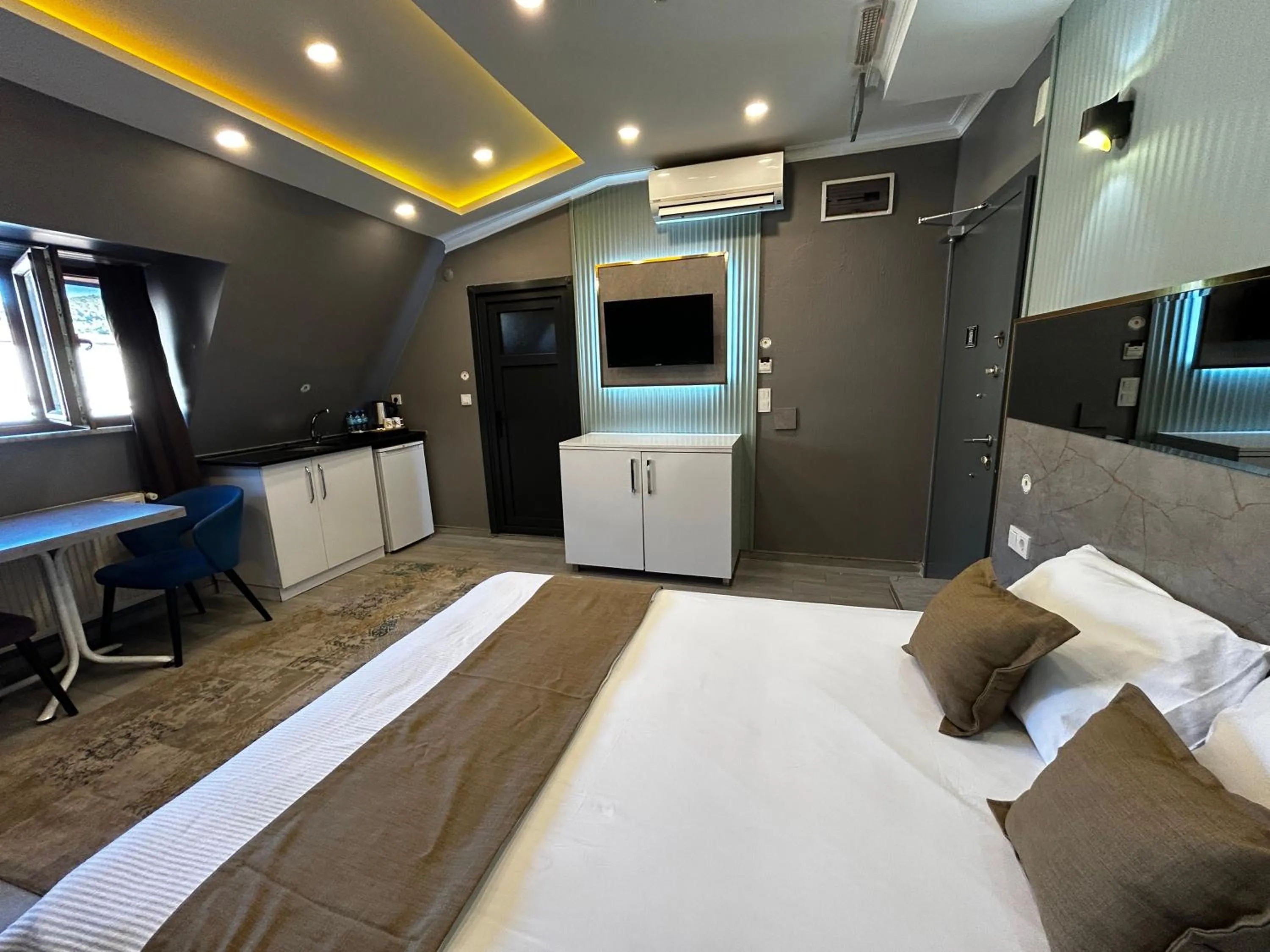 Bed in Sahrakent Otel Ataşehir