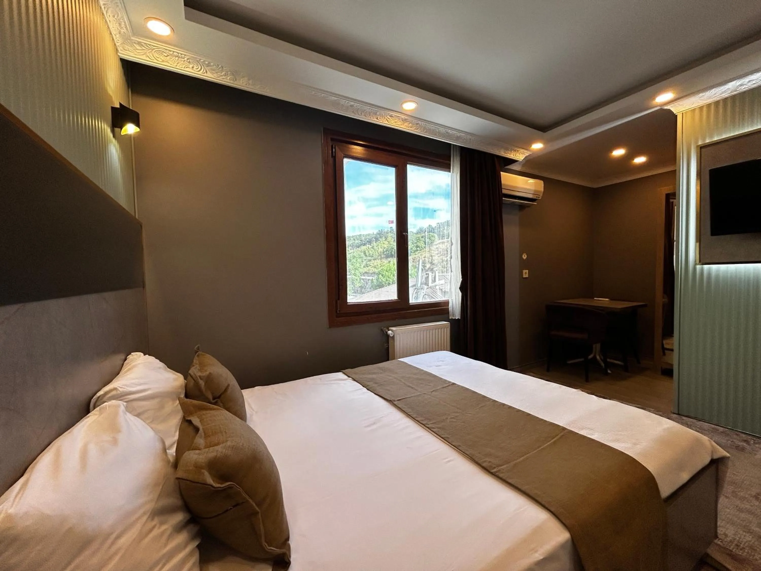 Bed in Sahrakent Otel Ataşehir