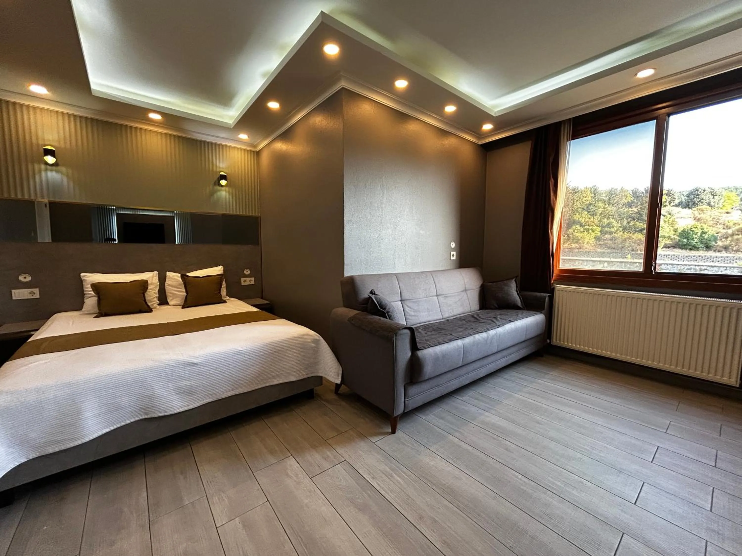 Bed in Sahrakent Otel Ataşehir