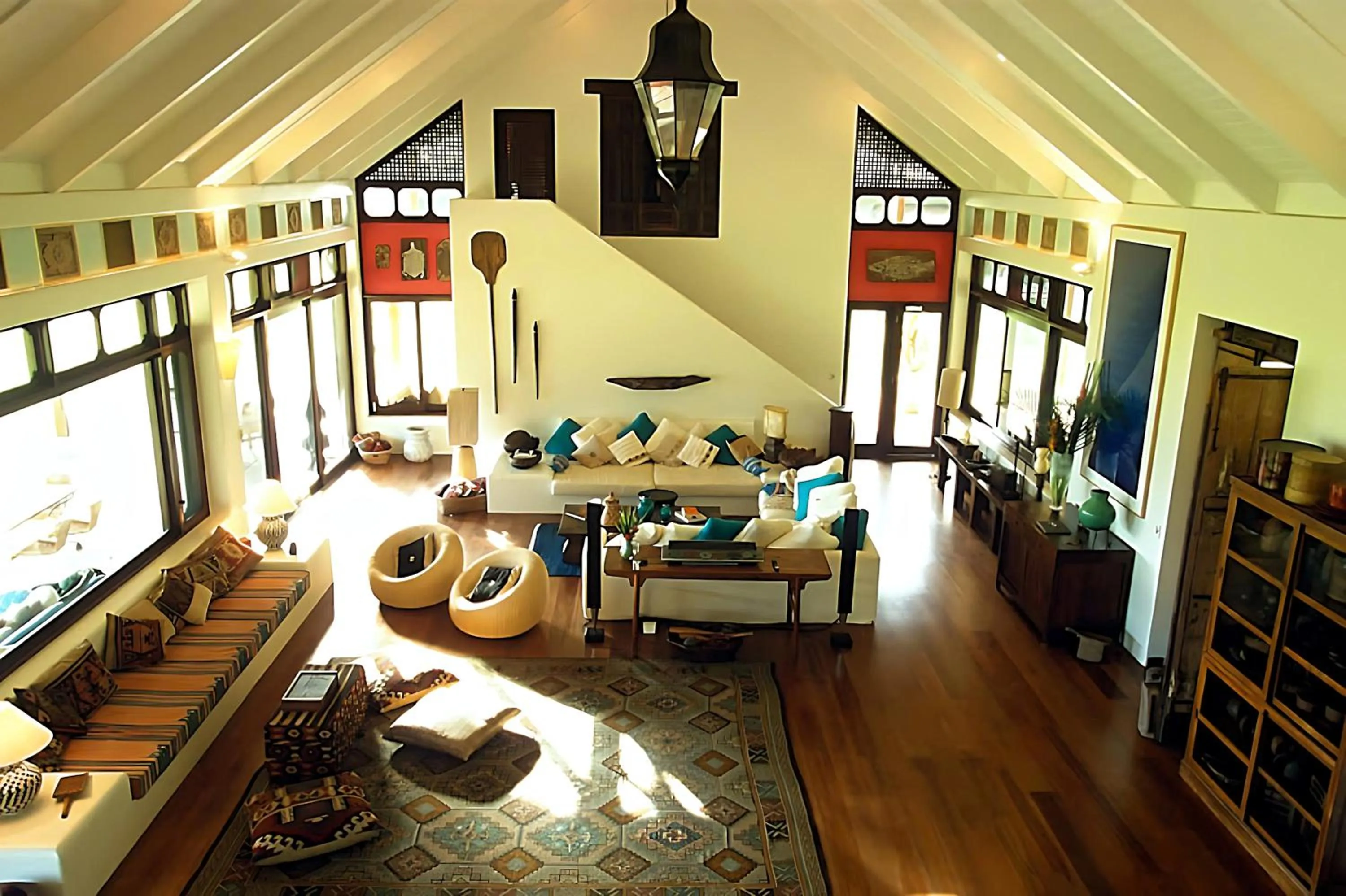 Living room in Paradise Cove Villa