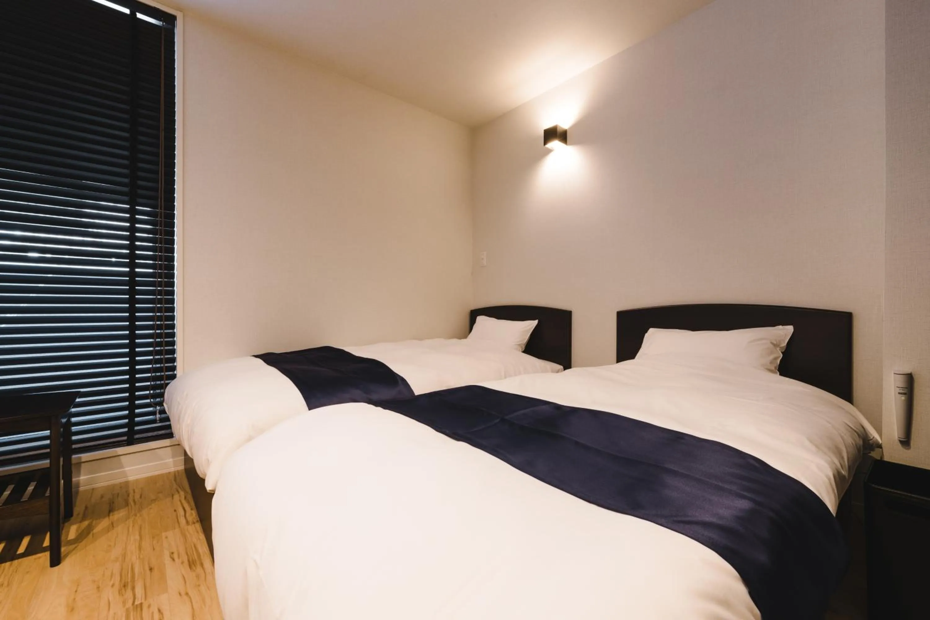 Bedroom, Bed in Trip Base HAKATAEKIMAE