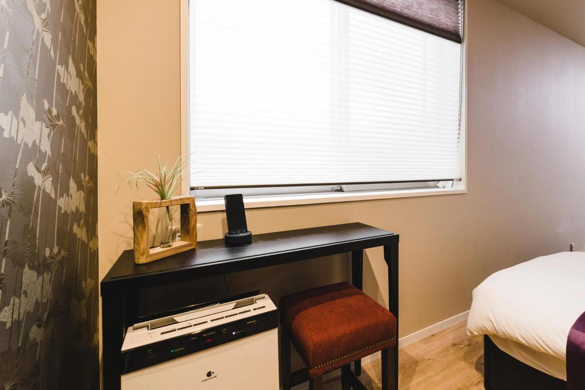 Bedroom, Bed in Trip Base HAKATAEKIMAE