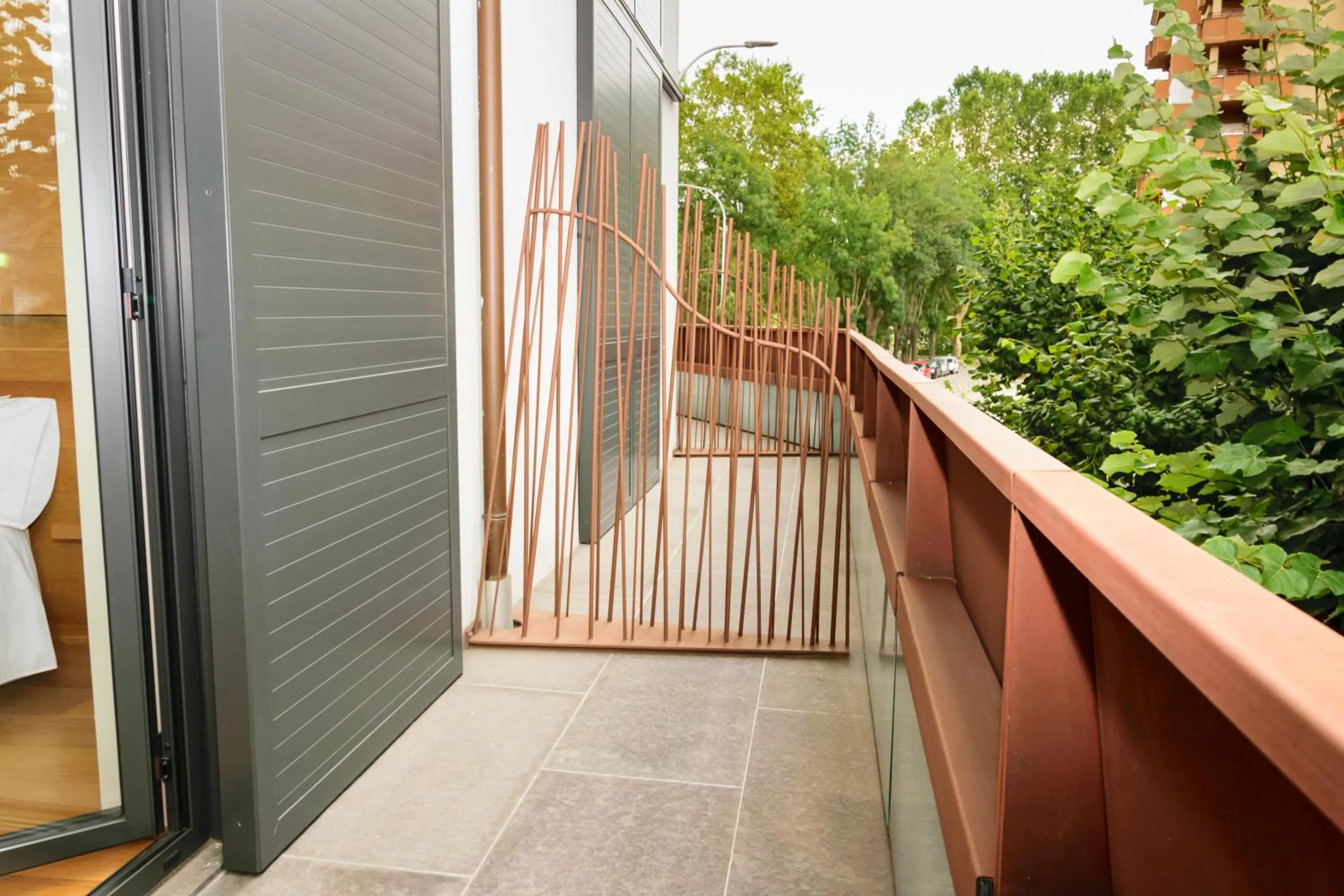 Balcony/Terrace in Hotel Estació
