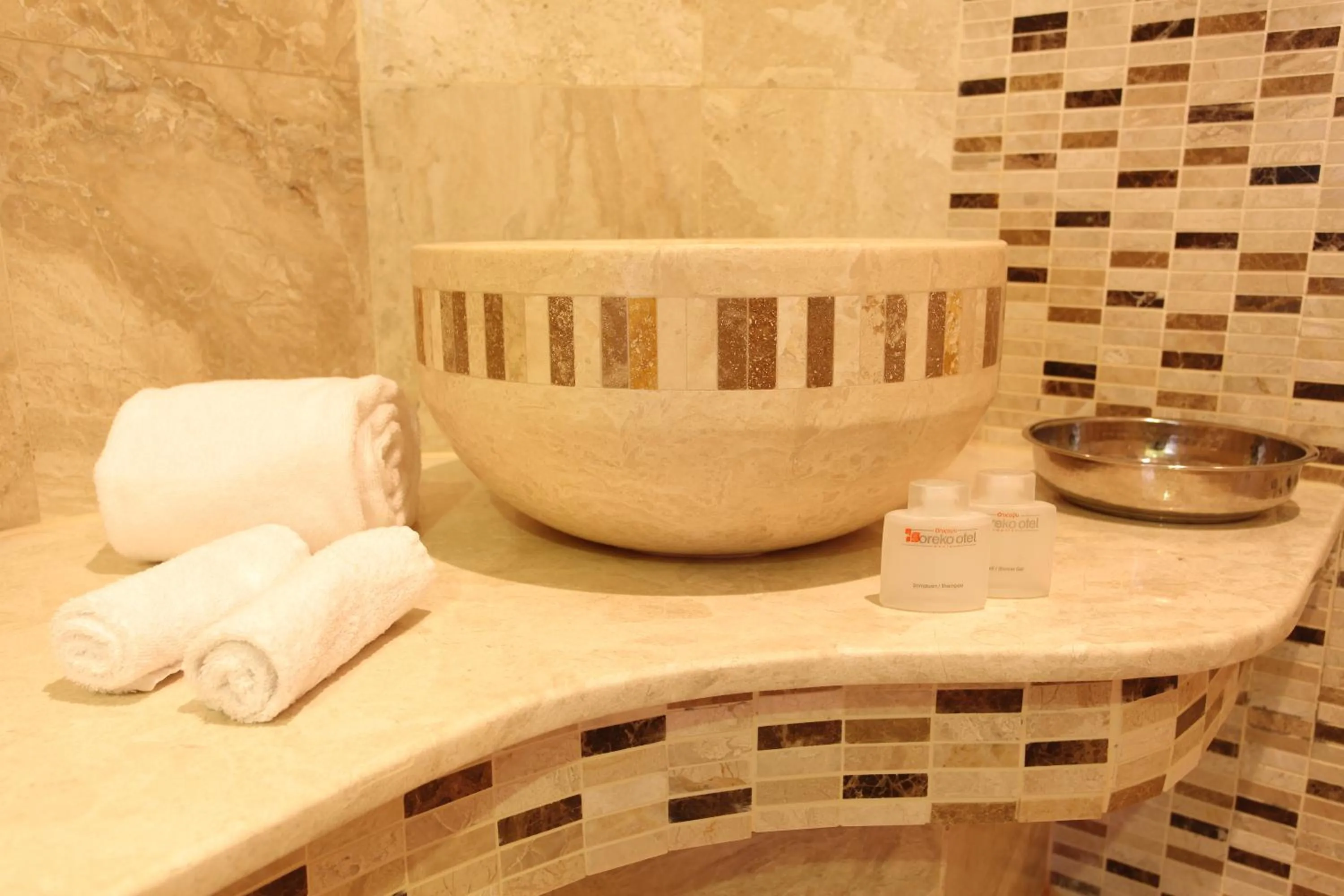 Bathroom in Orucoglu Oreko Hotel