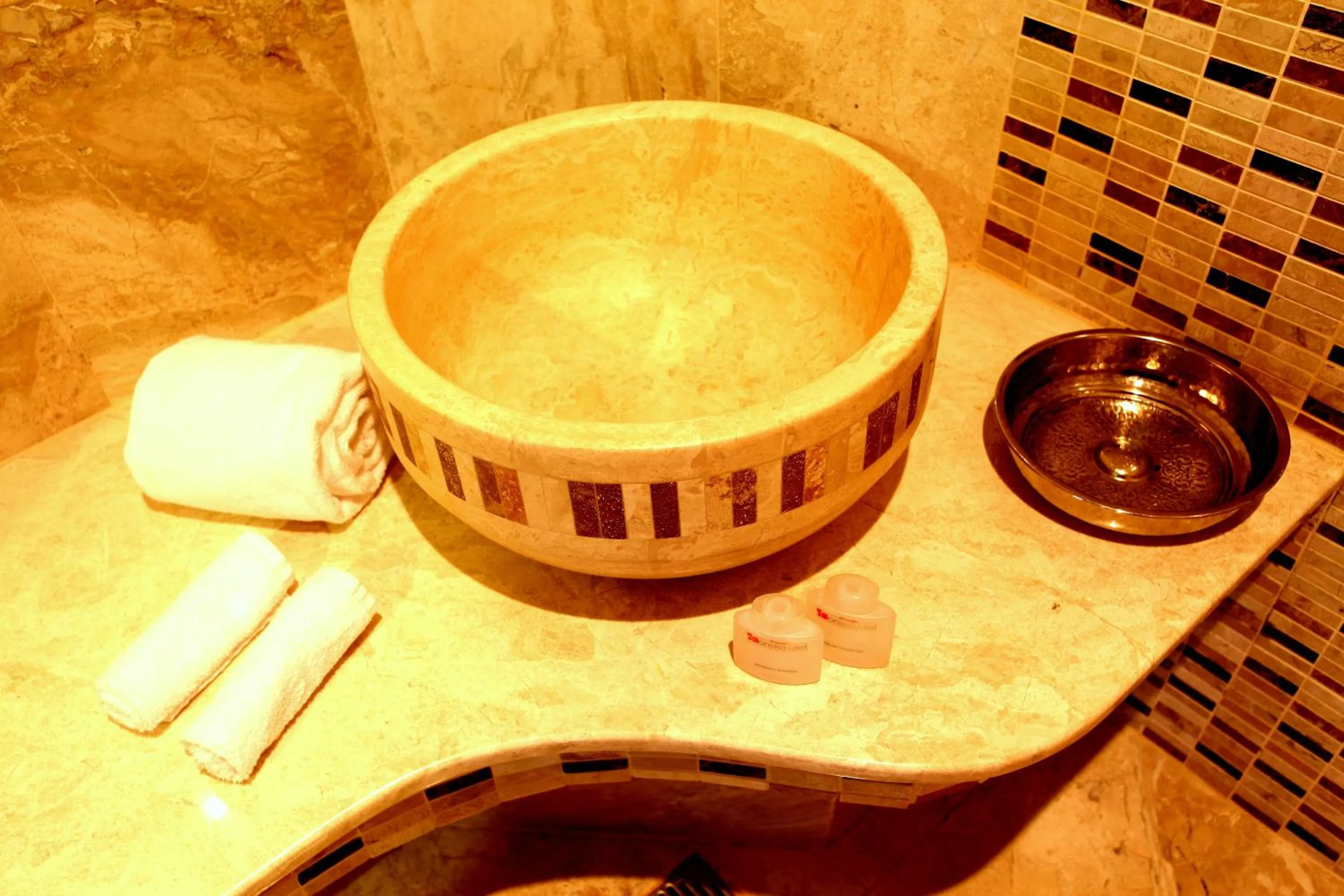 Bathroom in Orucoglu Oreko Hotel