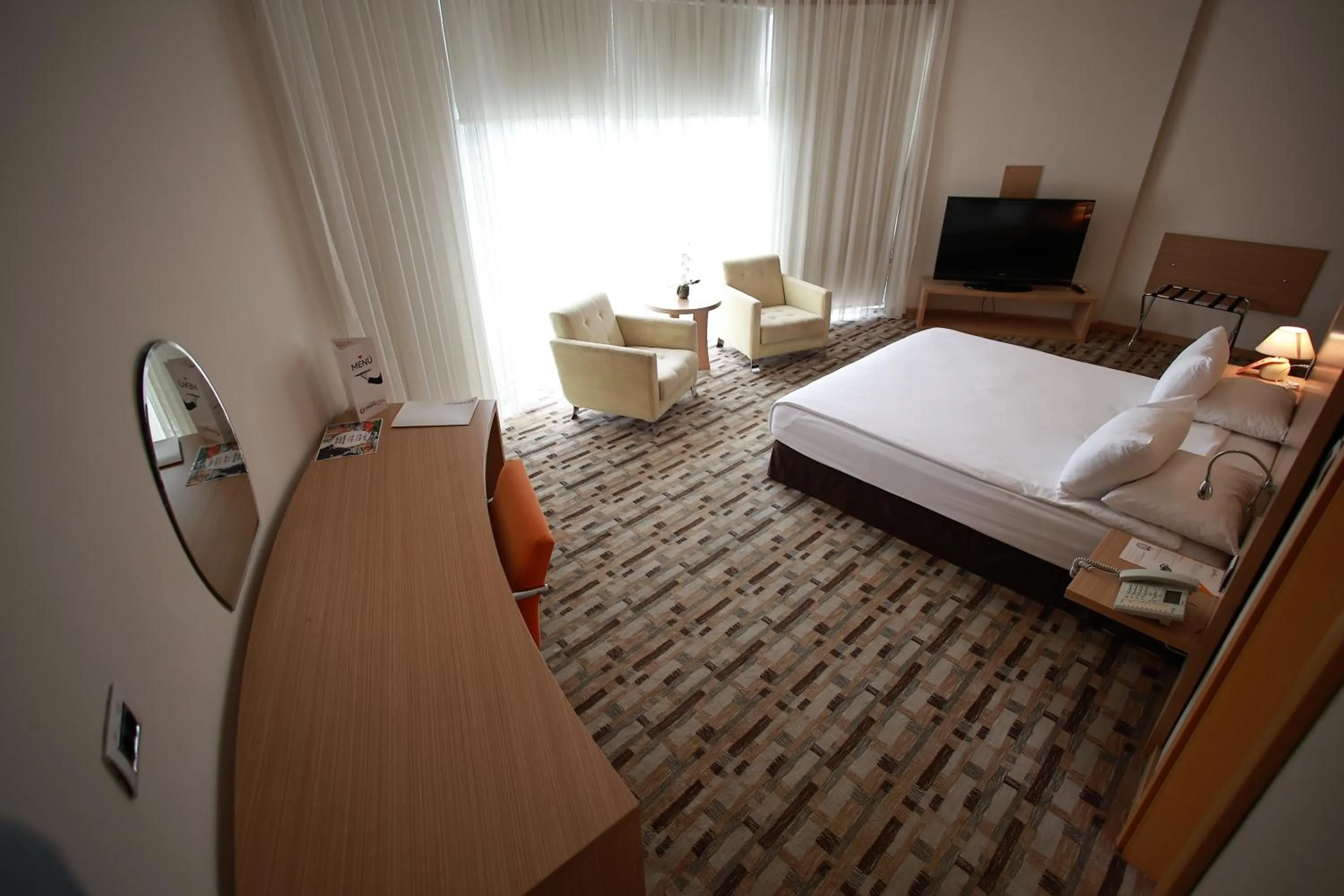 Bed in Orucoglu Oreko Hotel