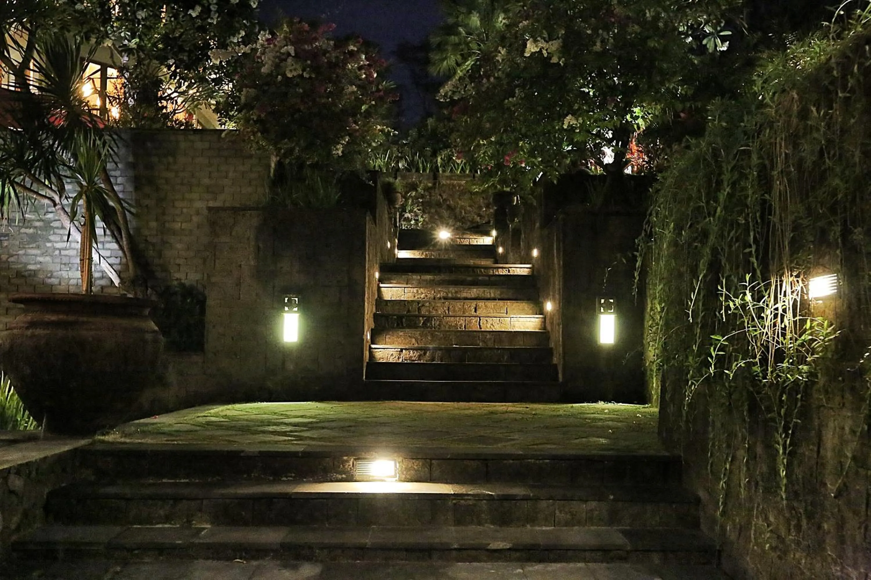 Facade/entrance in The Sanyas Retreat