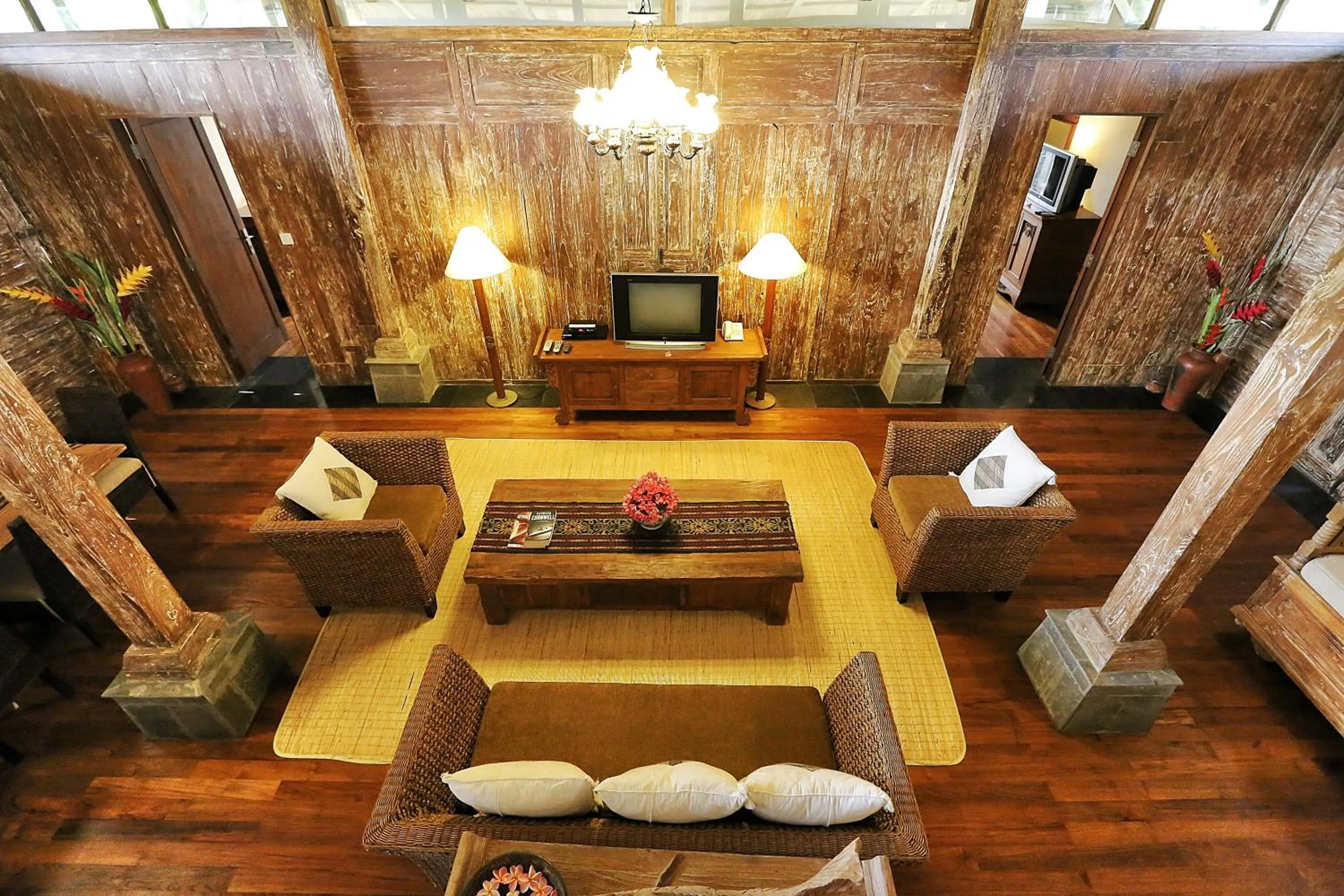 Living room in The Sanyas Retreat