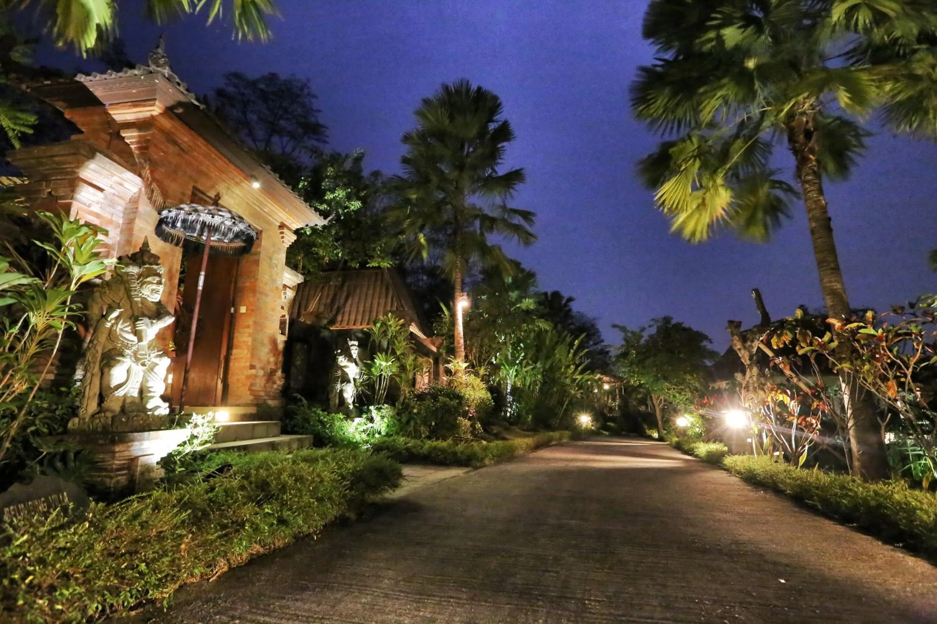 Garden in The Sanyas Retreat