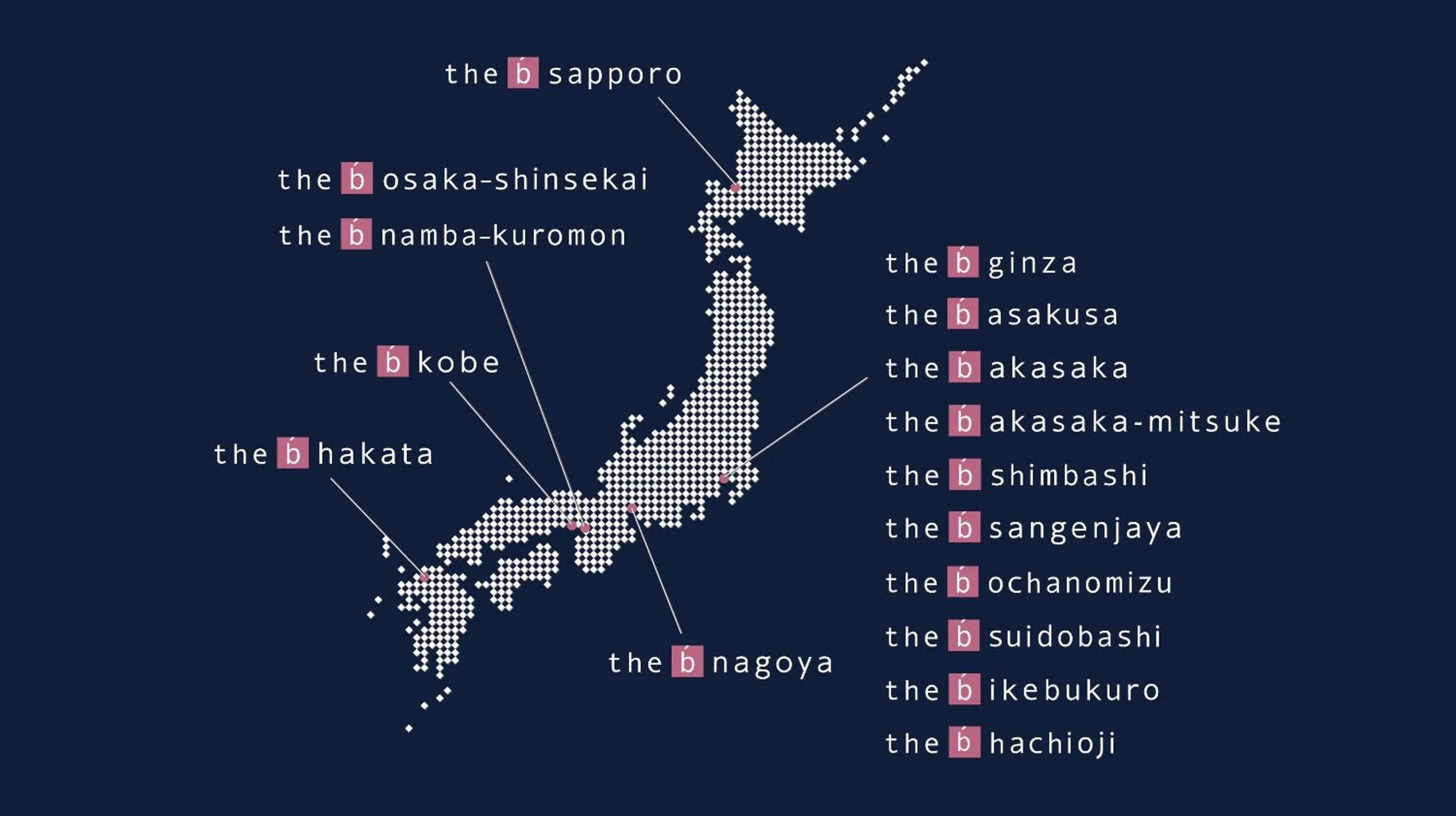 group of guests in the b namba-kuromon