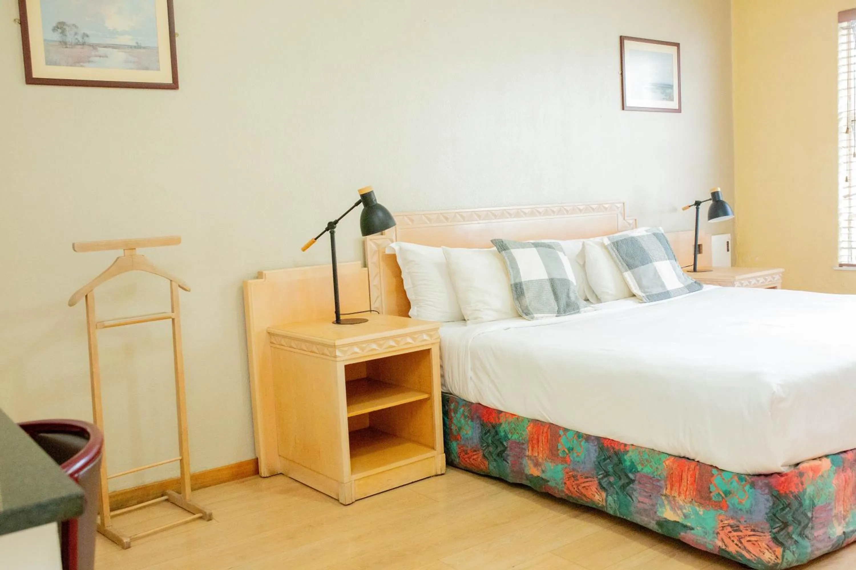 Bedroom, Bed in Vetho 1 Apartments OR Tambo Airport