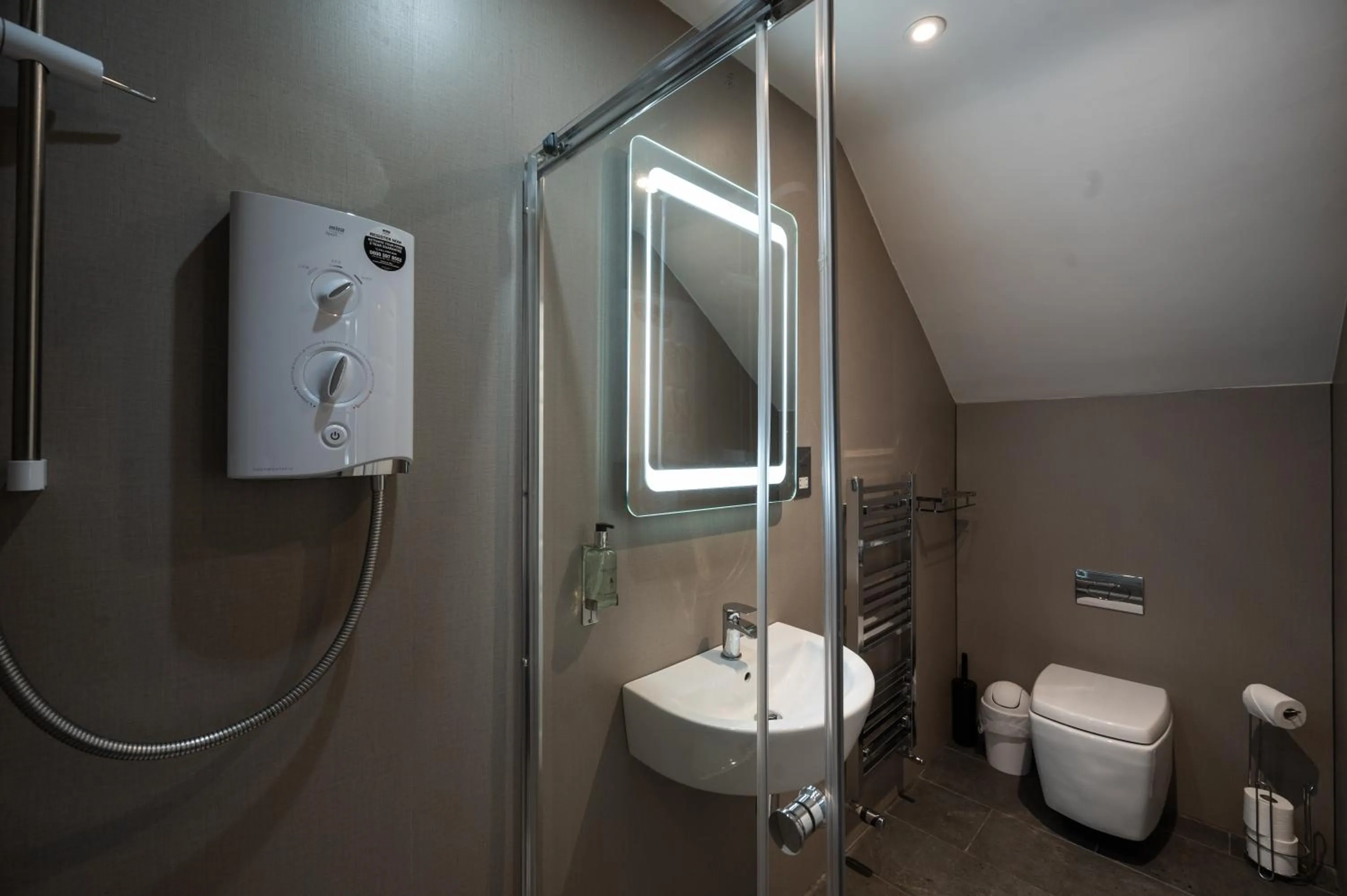 Shower in No. 53 Frederick Street