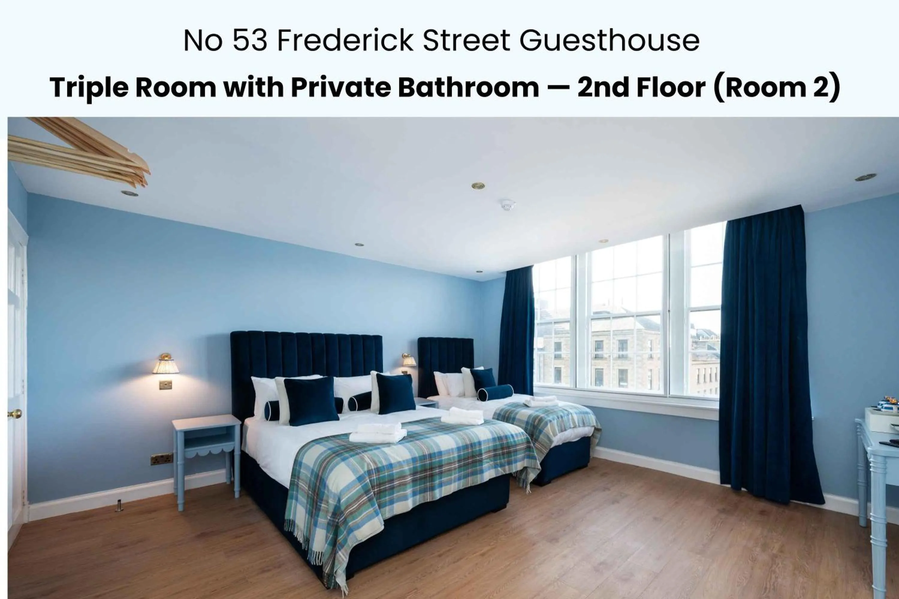 Bed in No. 53 Frederick Street