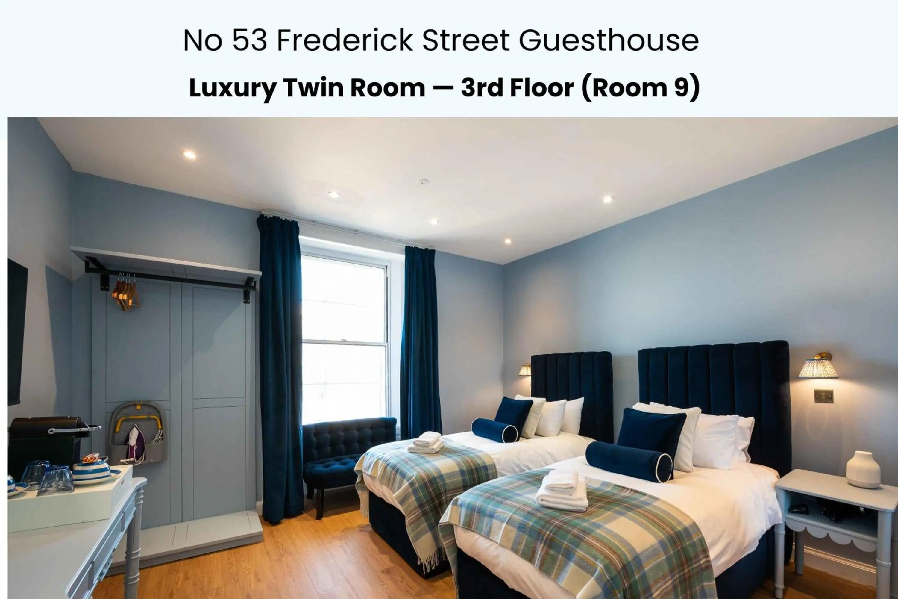 Bed in No. 53 Frederick Street