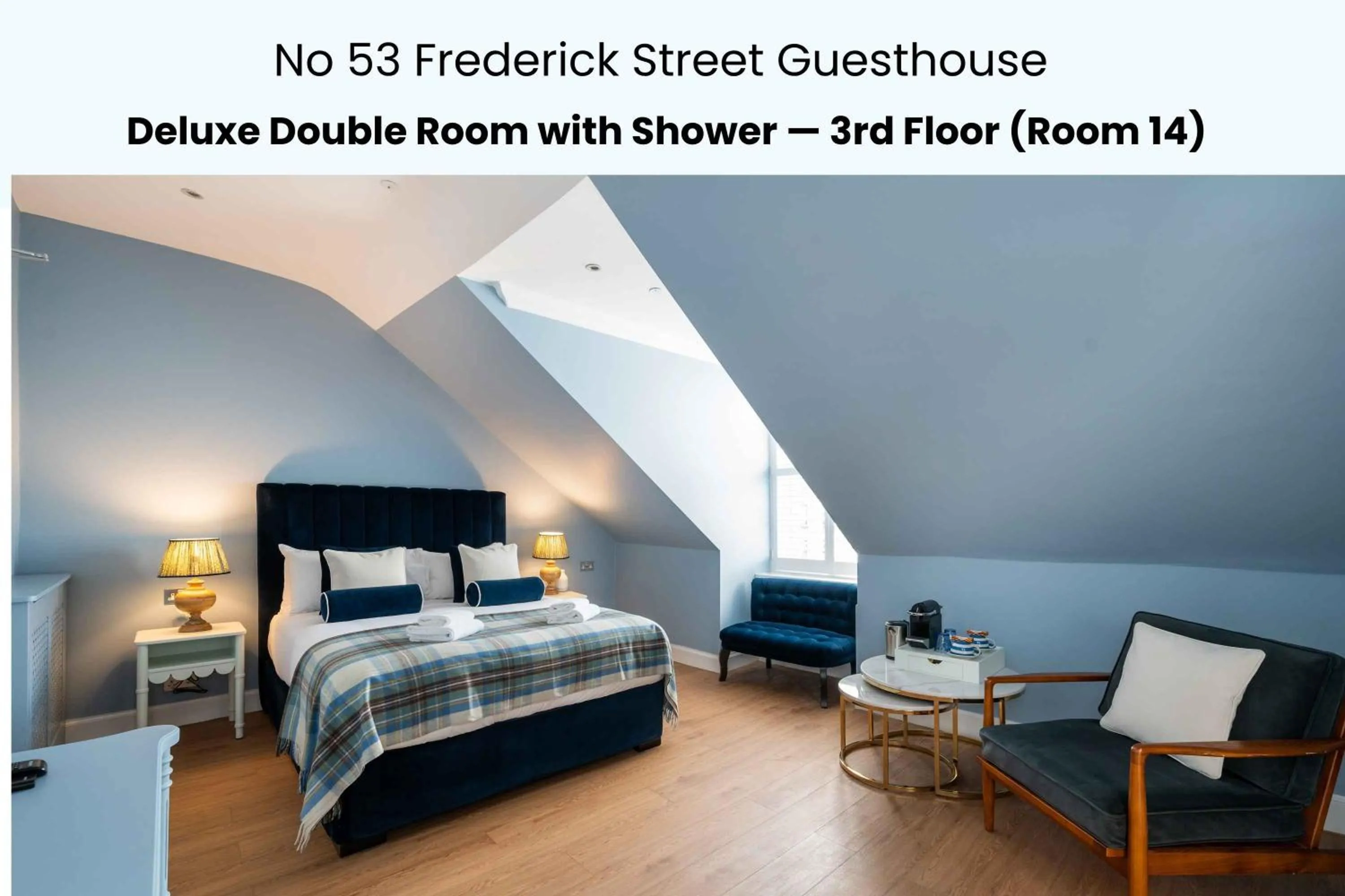 Bed in No. 53 Frederick Street
