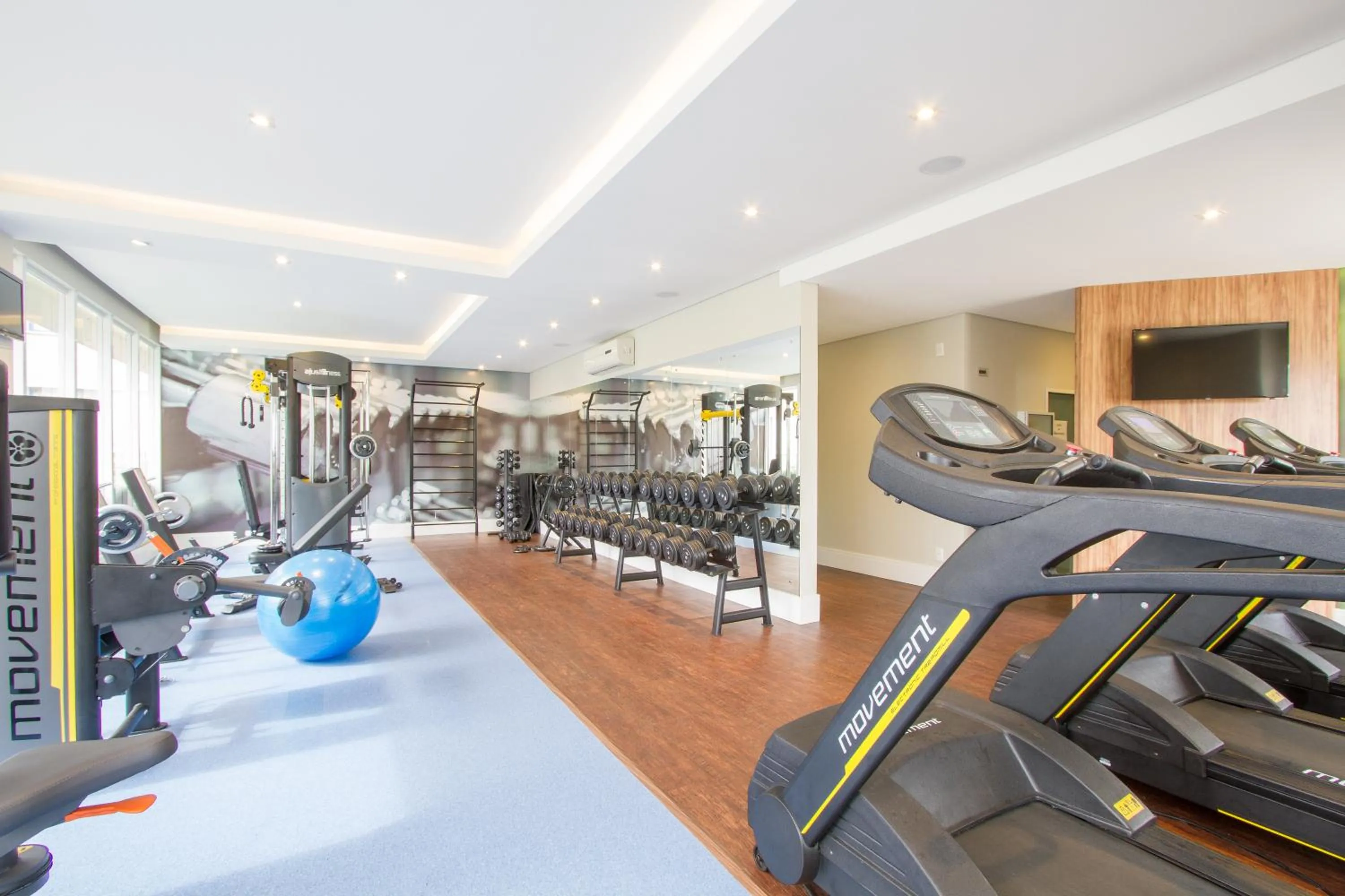 Fitness centre/facilities in Hotel Le Canard Lages