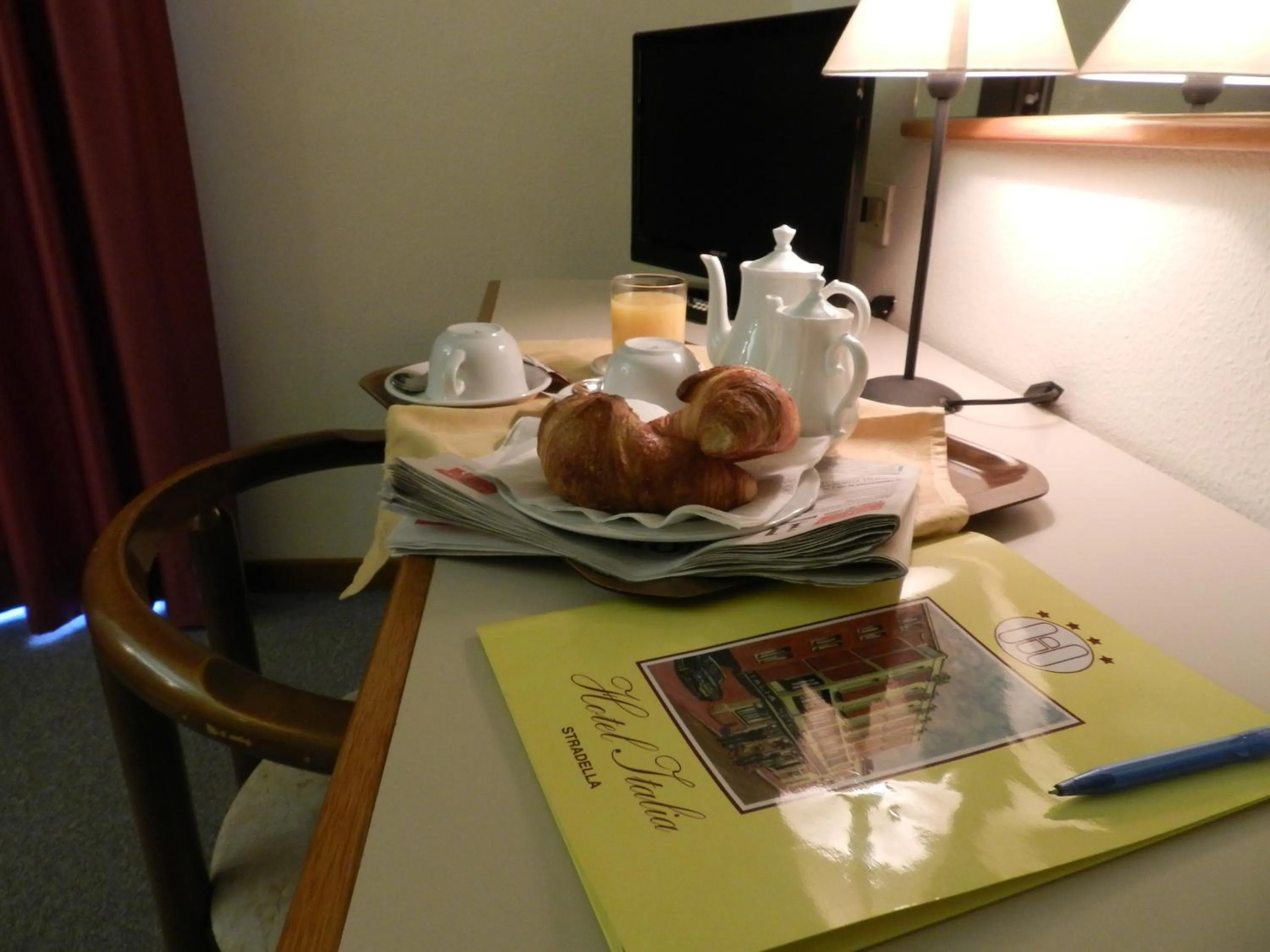 Food close-up in Hotel Italia