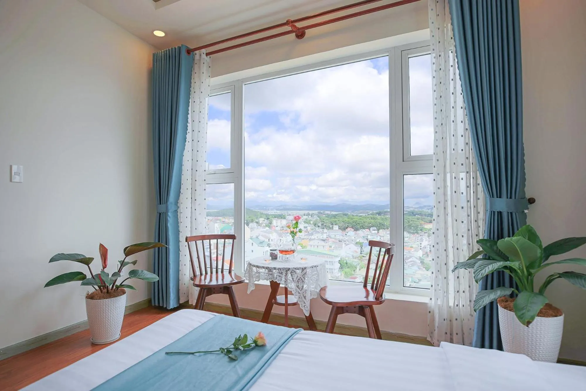 Natural landscape in Rose Valley Hotel Da Lat Vietnam