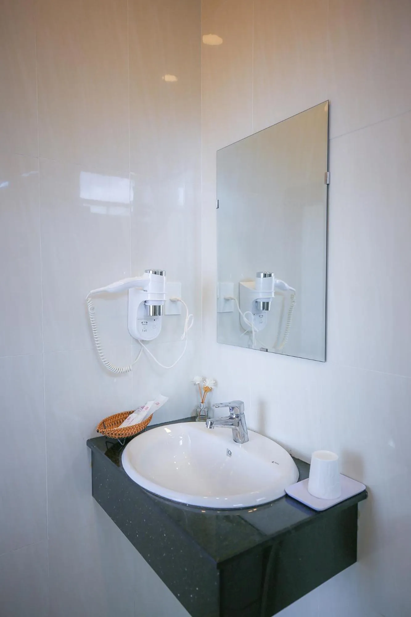 Shower in Rose Valley Hotel Da Lat Vietnam