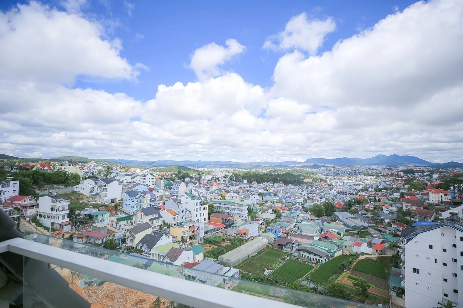 City view in Rose Valley Hotel Da Lat Vietnam