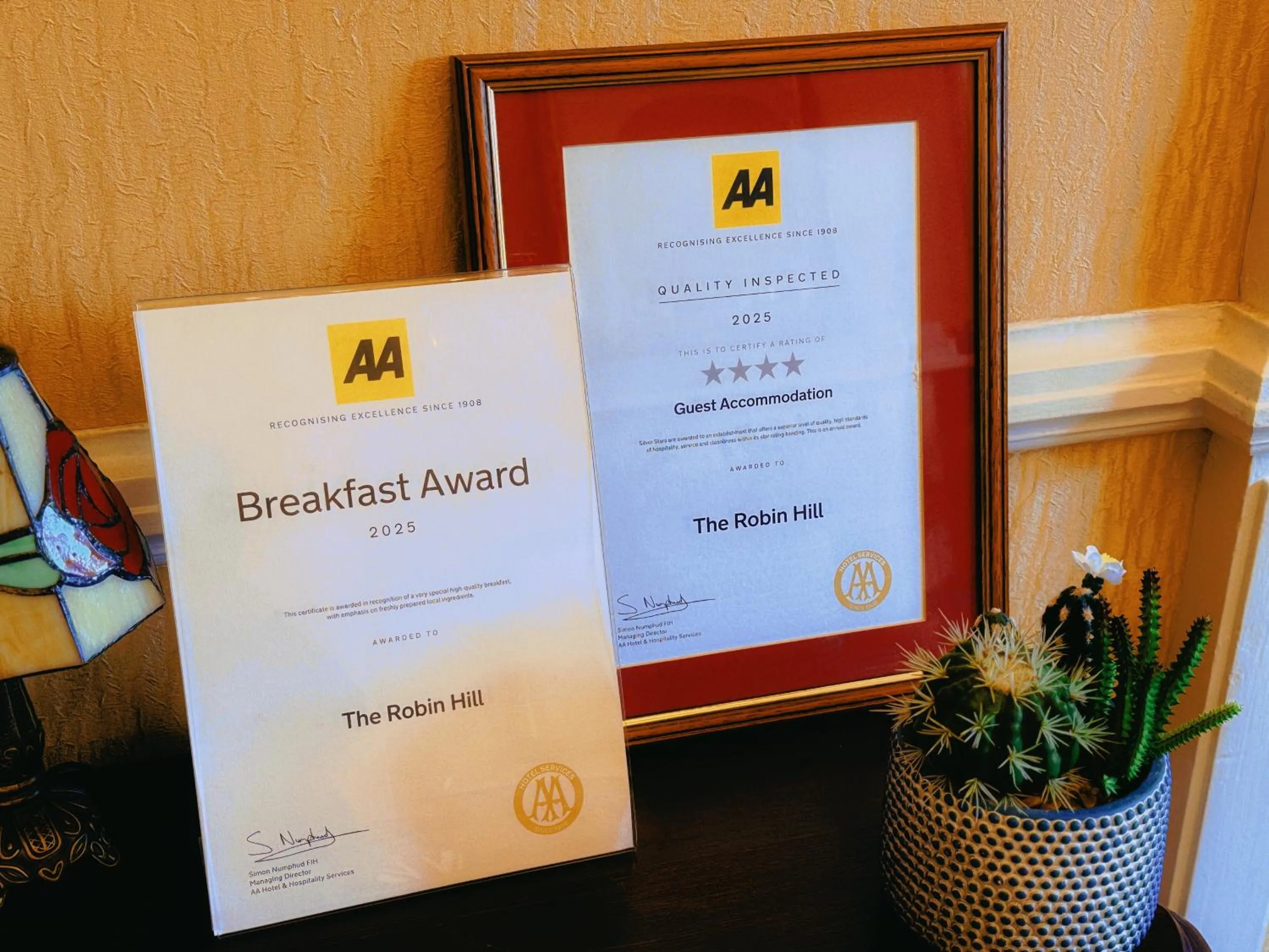 Lobby or reception in The Robin Hill