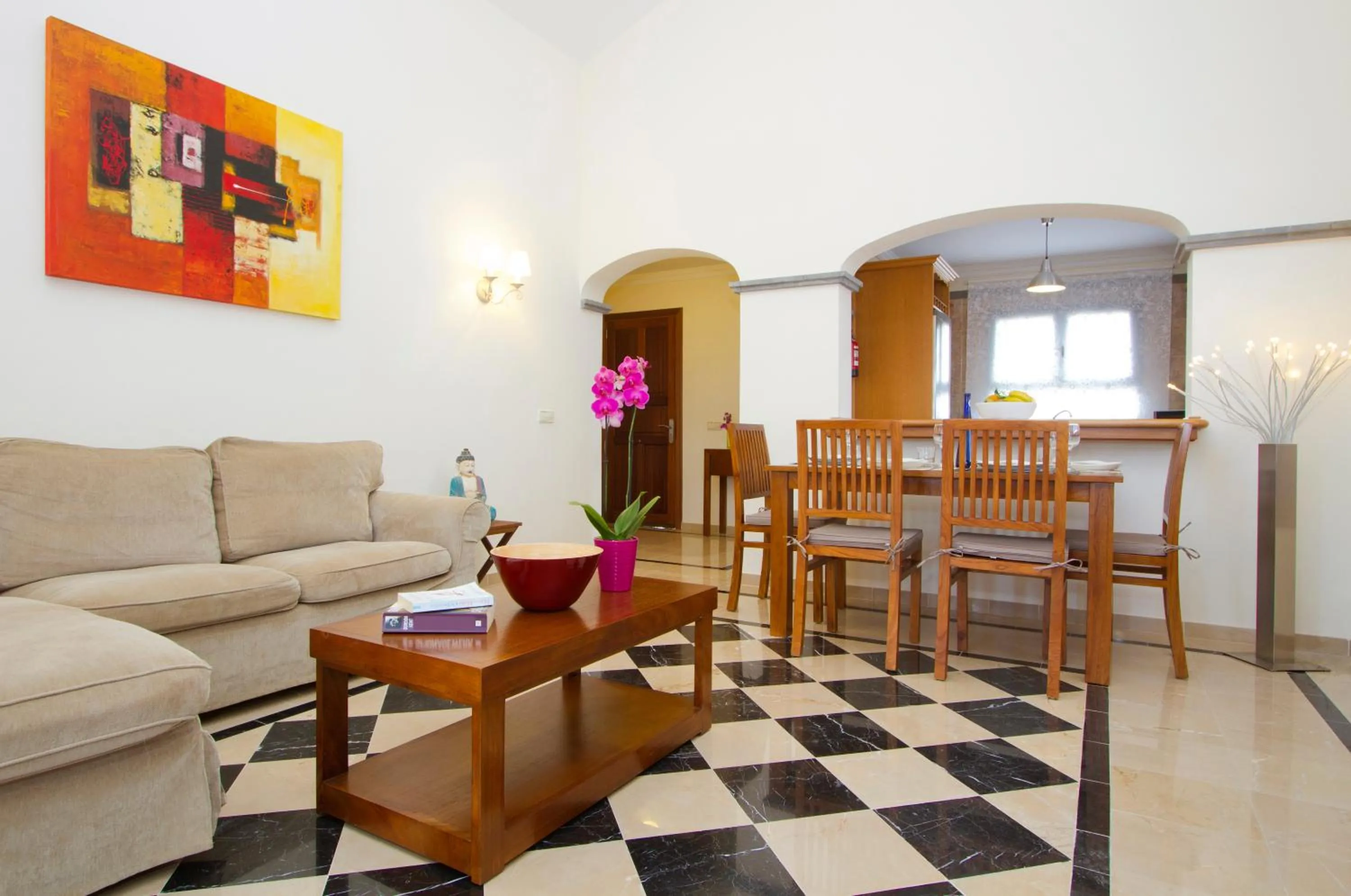 Dining area in Villas Coral Deluxe