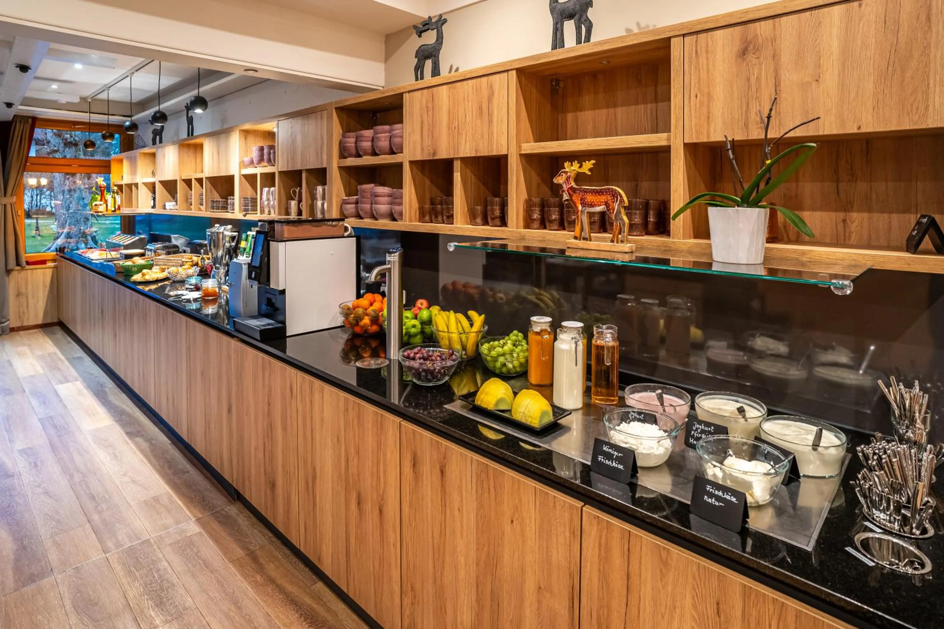 Restaurant/places to eat in Hotel Weißbräu