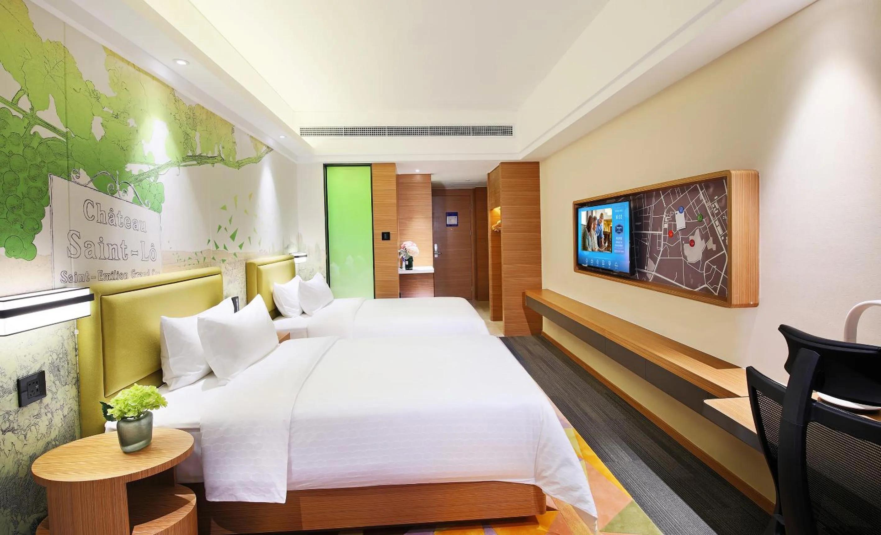 Bed in Hampton by Hilton Zhuhai Cheng Feng Plaza