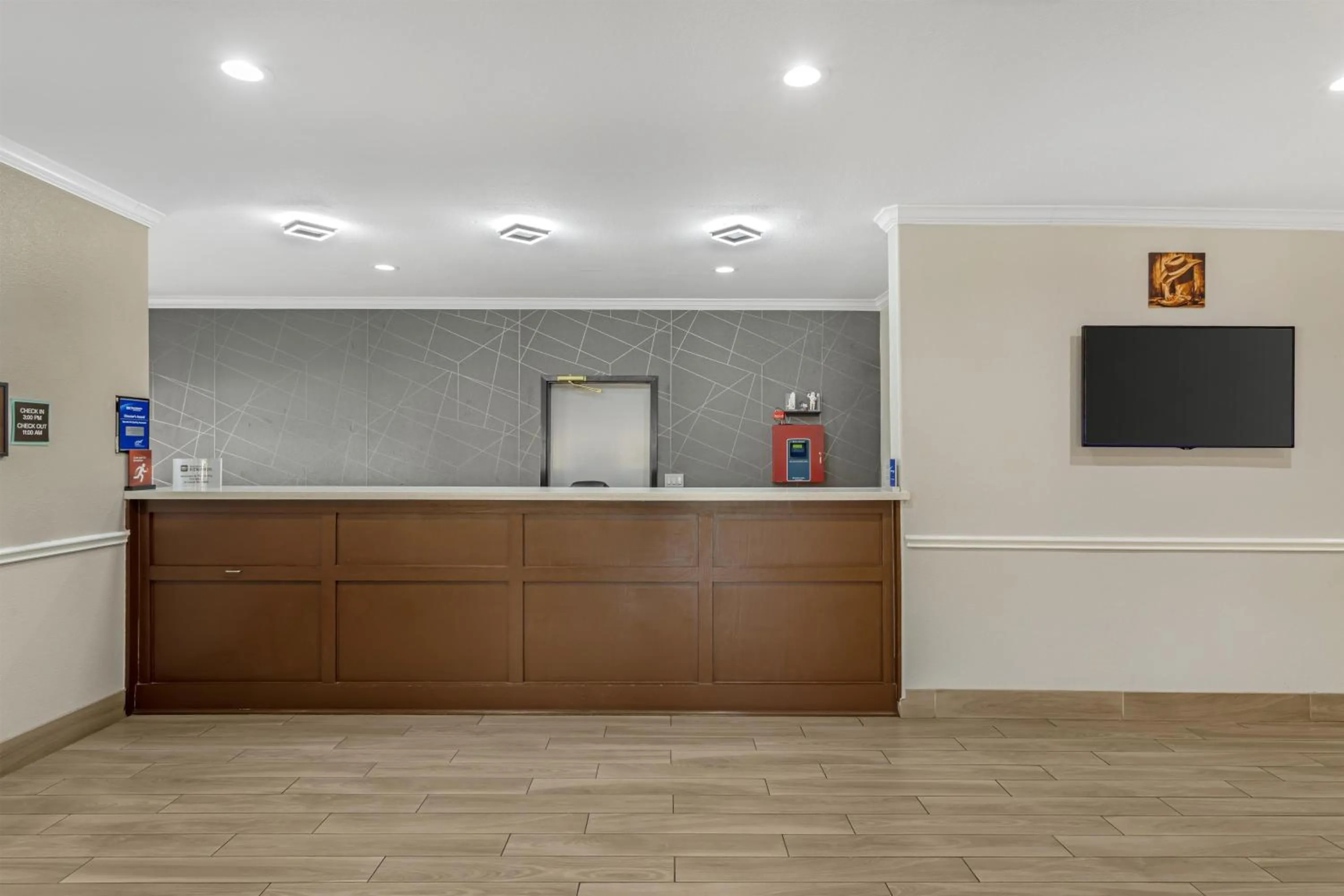 Lobby or reception in Best Western Plus North Houston Inn & Suites