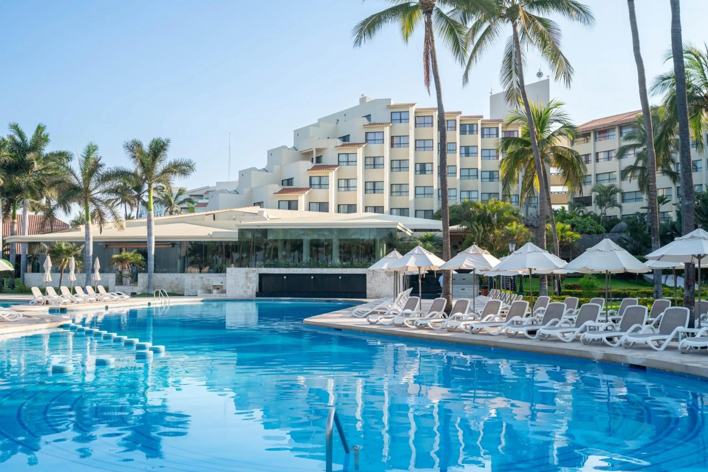 Pool view in Occidental Nuevo Vallarta - All Inclusive