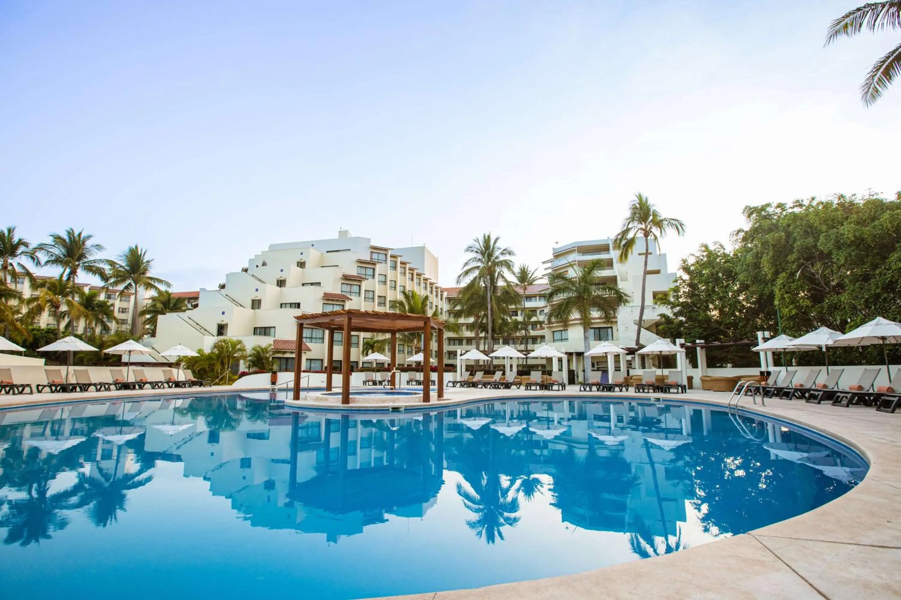 Pool view in Occidental Nuevo Vallarta - All Inclusive
