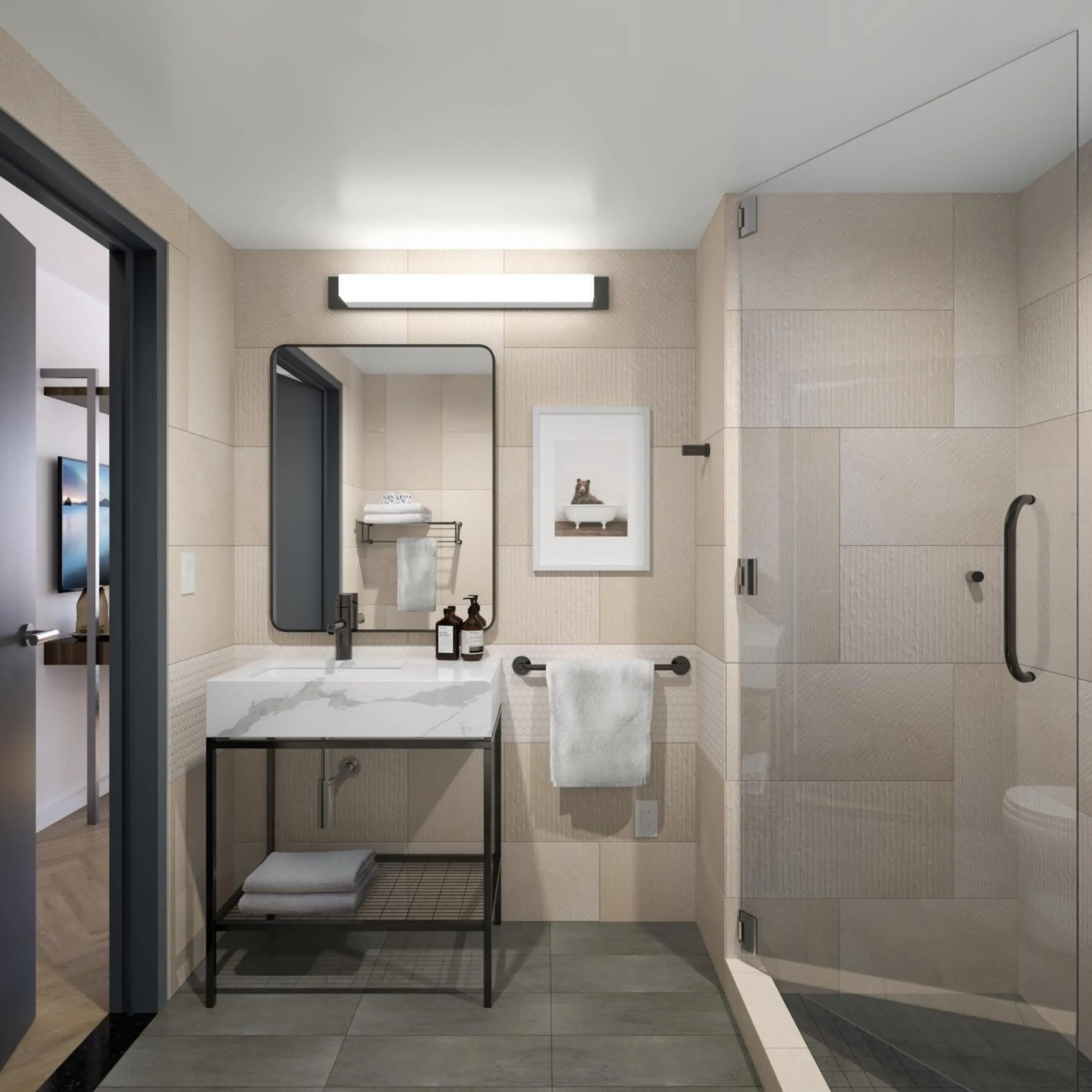 Premium King Room with City View in voco Times Square South New York by IHG Premium King Room with City View in voco Times Square South New York by IHG