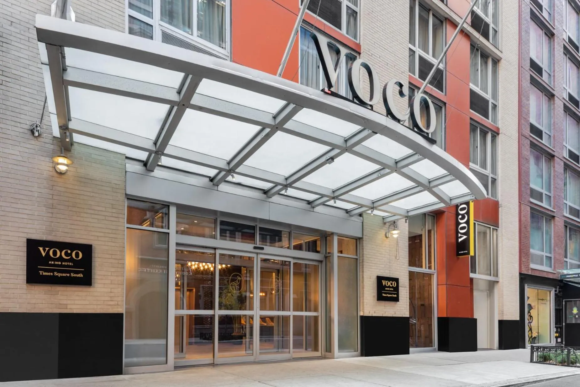Facade/entrance in voco Times Square South New York by IHG