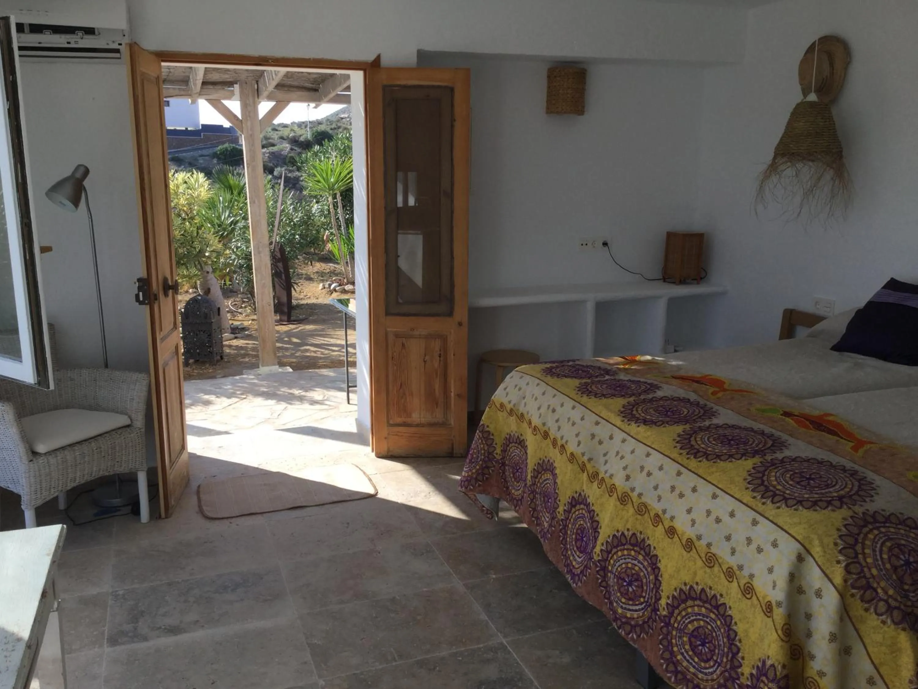 Bed in CASABAH bed & breakfast