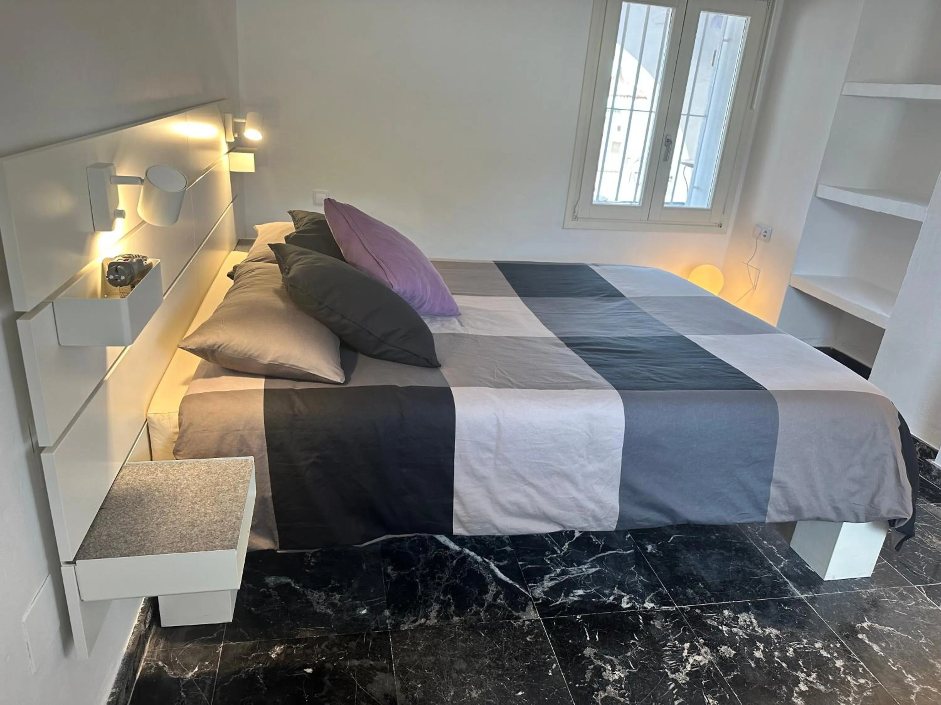 Bed in CASABAH bed & breakfast