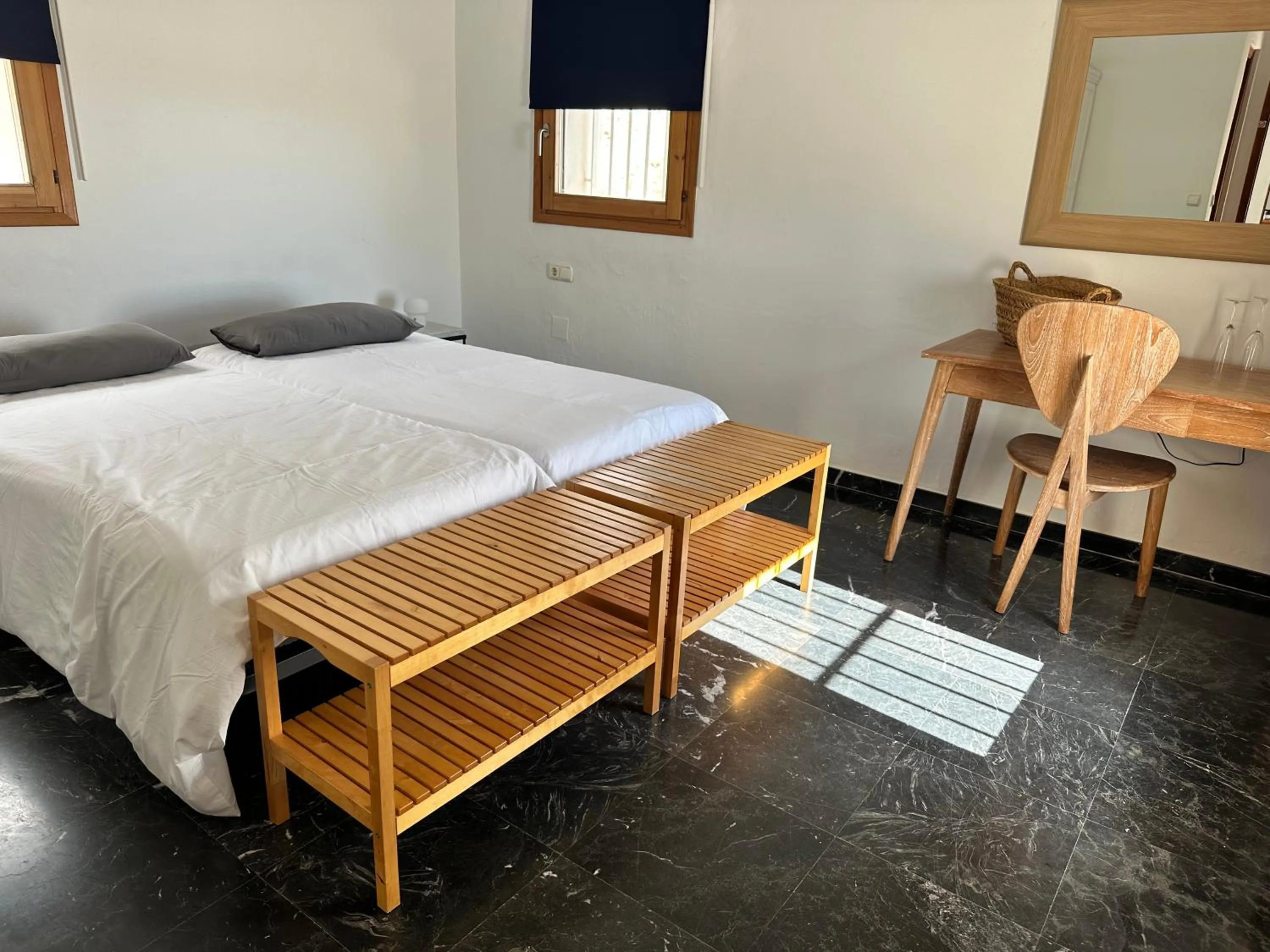 Bed in CASABAH bed & breakfast