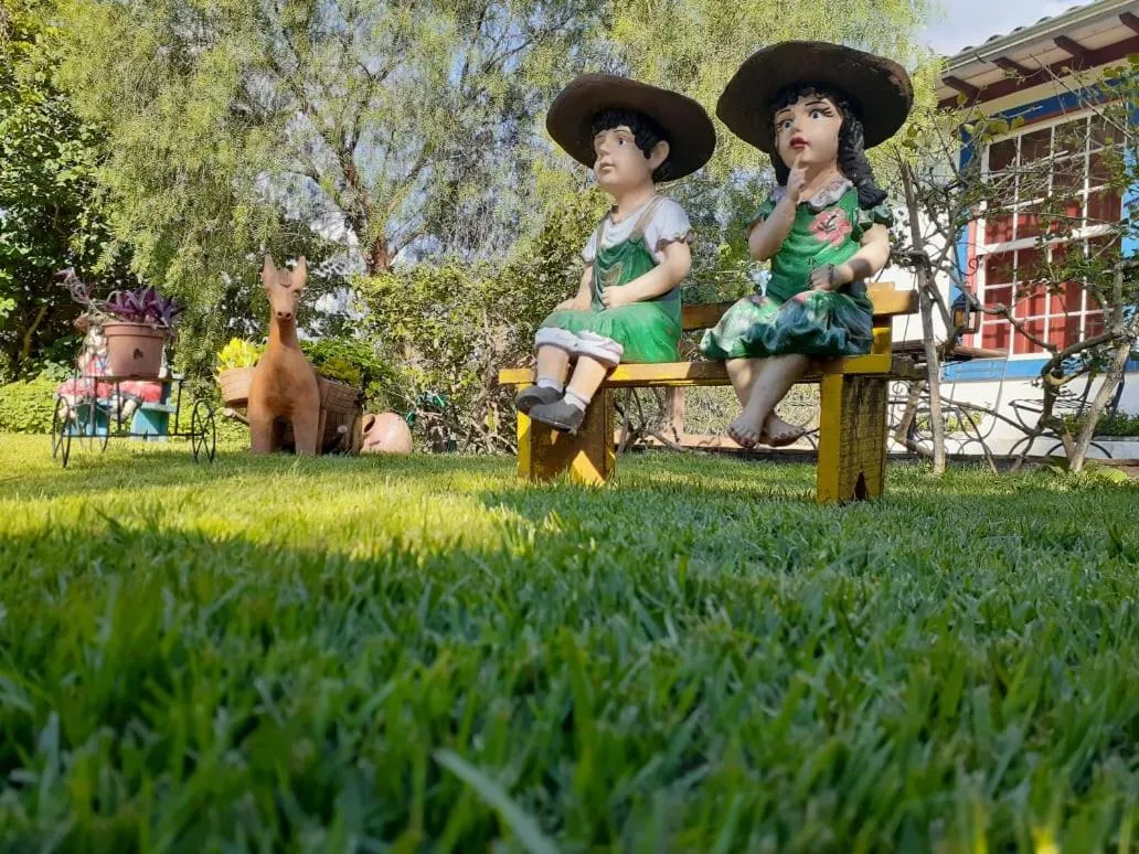 Garden in Pousada Araujo Bazilio