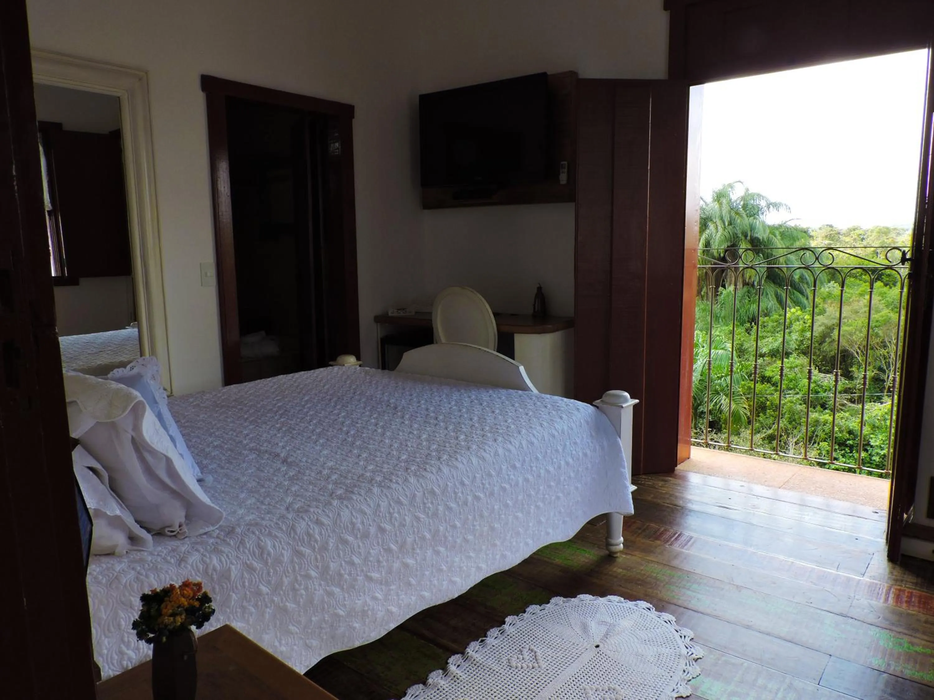 Bed in Pousada Araujo Bazilio