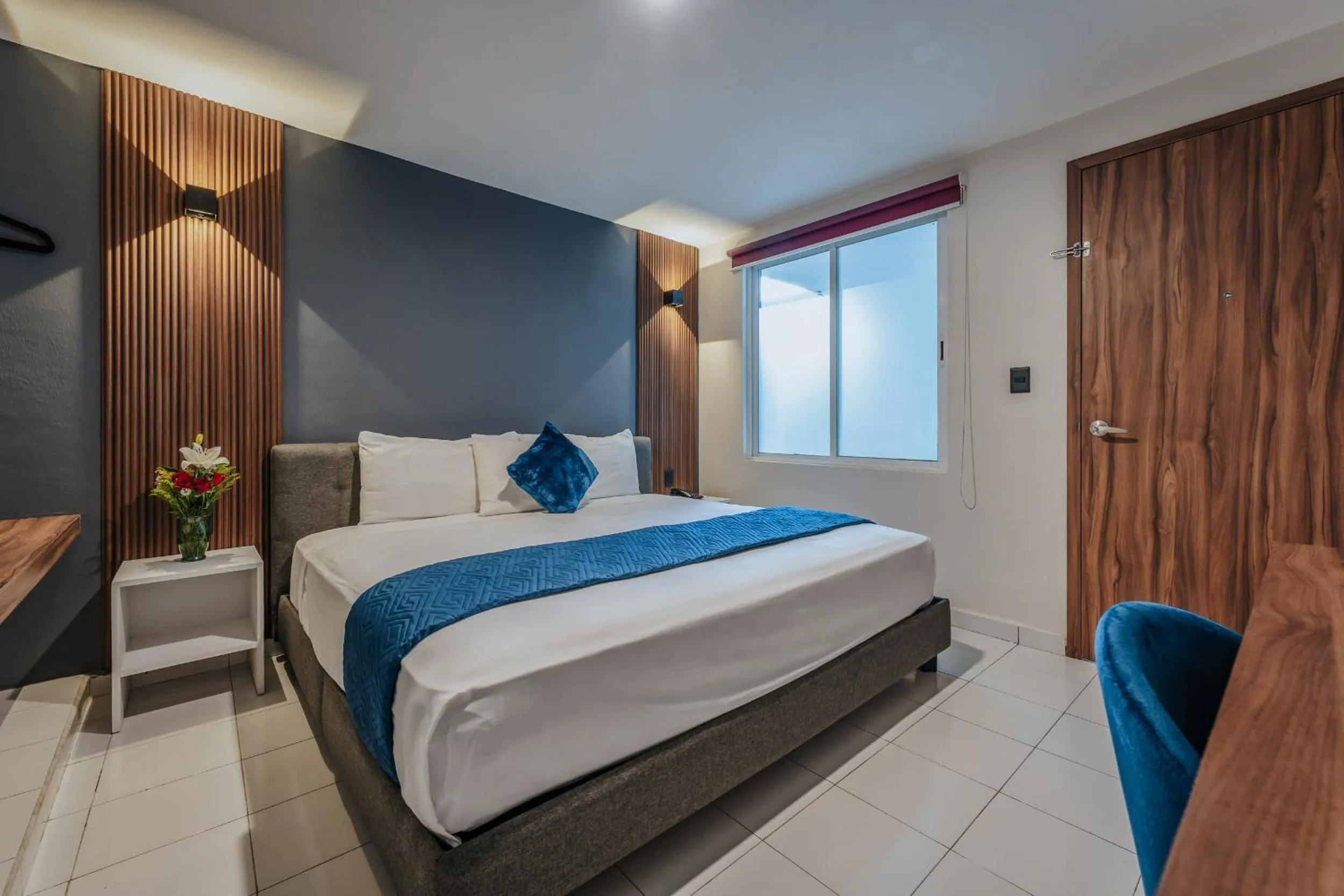 Bed in Hotel Casa Nova, Merida