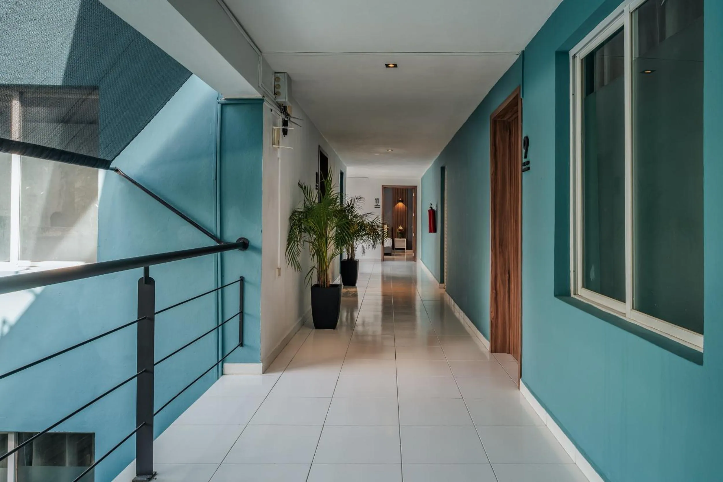 Property building in Hotel Casa Nova, Merida