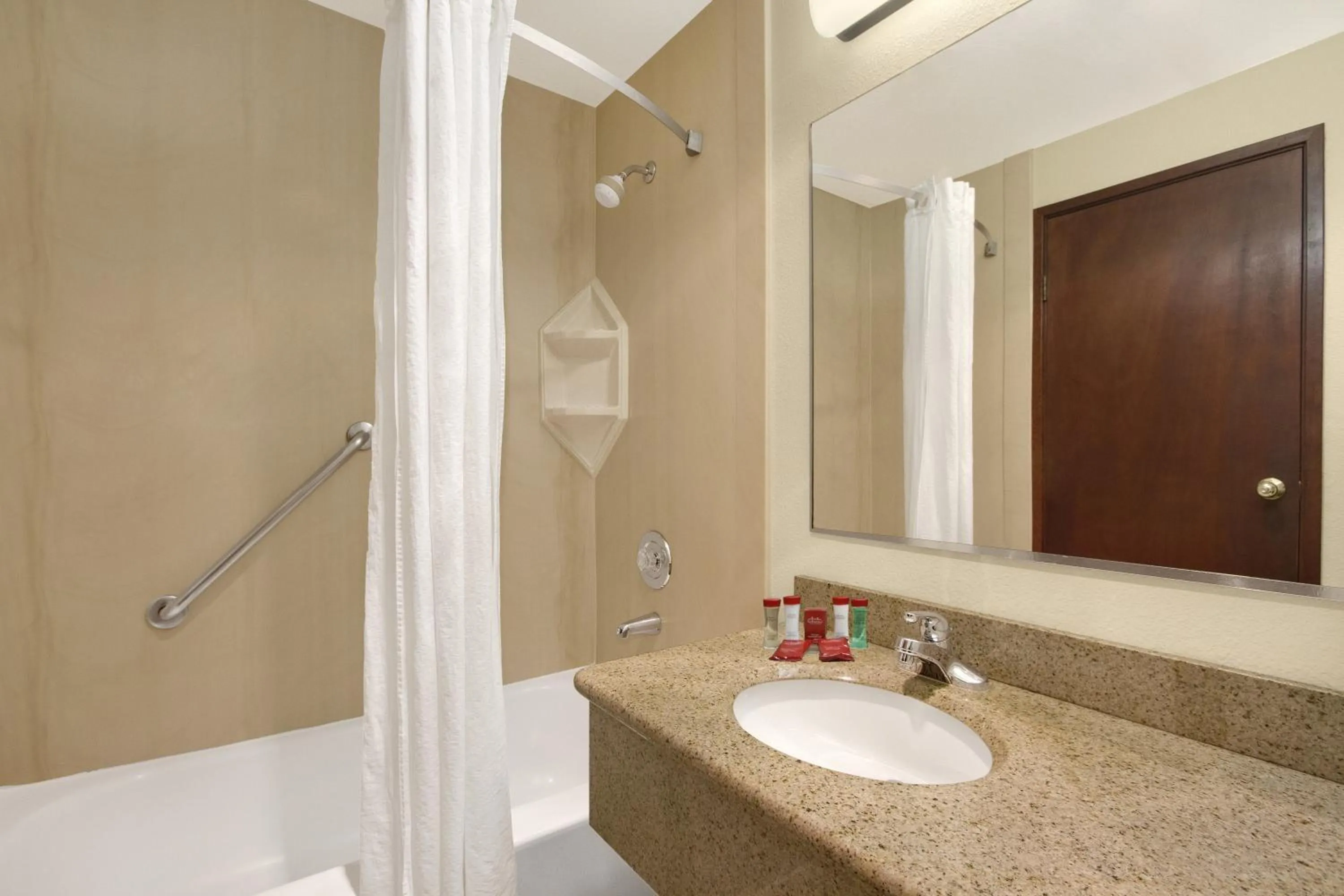 Bathroom in Ramada by Wyndham Tukwila Southcenter