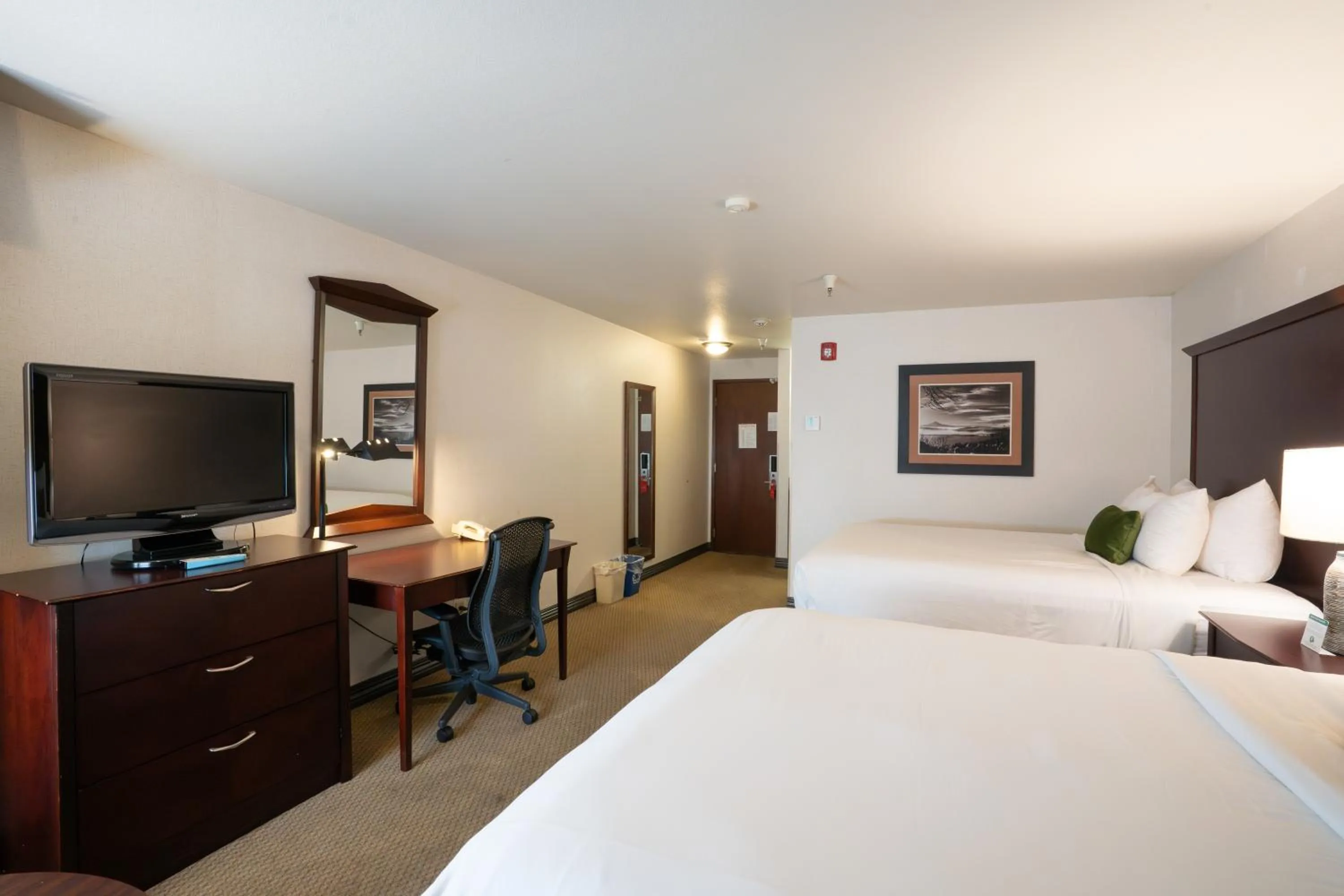 Photo of the whole room, Bed in Ramada by Wyndham Tukwila Southcenter