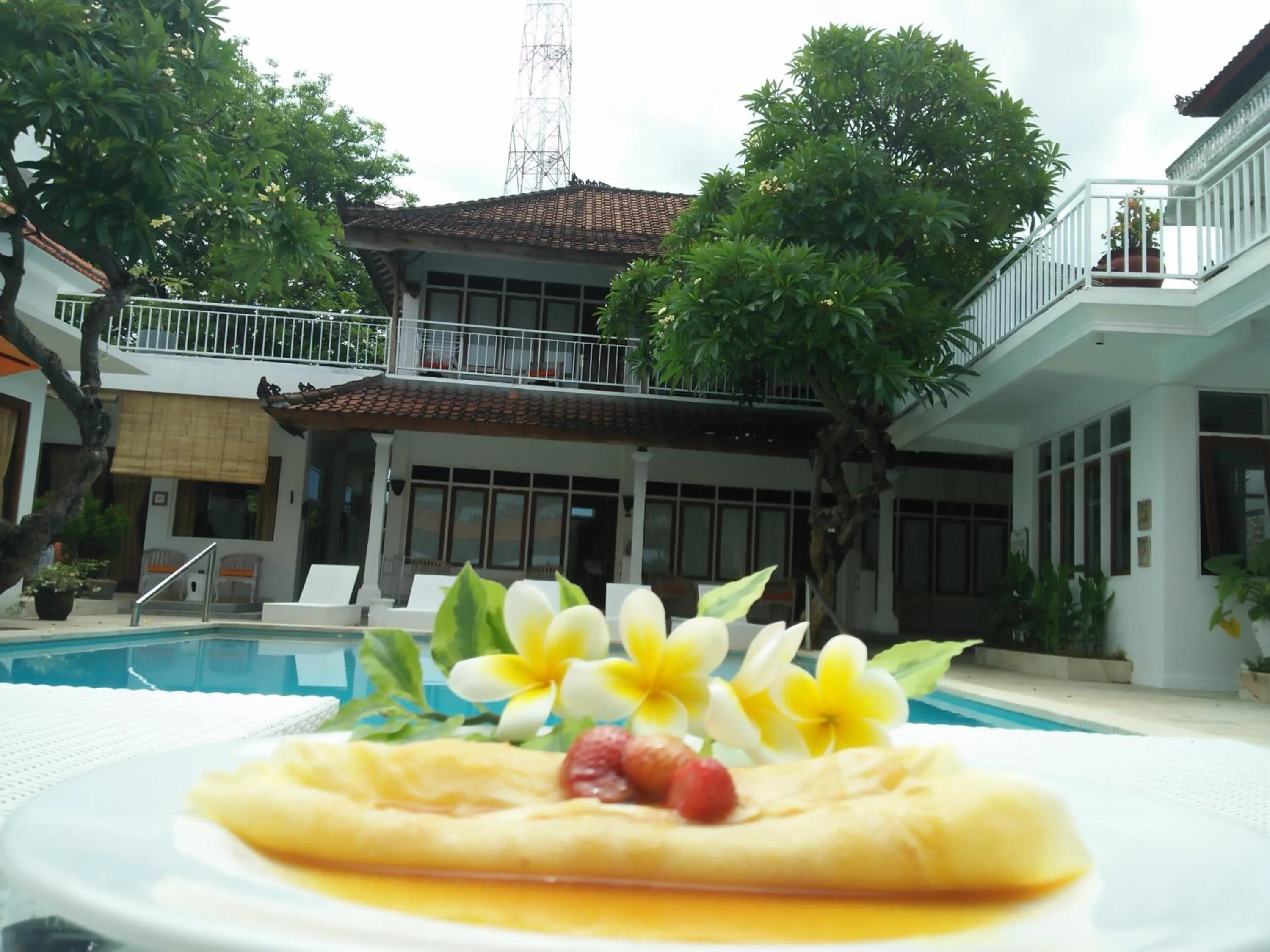 Breakfast in Villa Agung Beach Inn