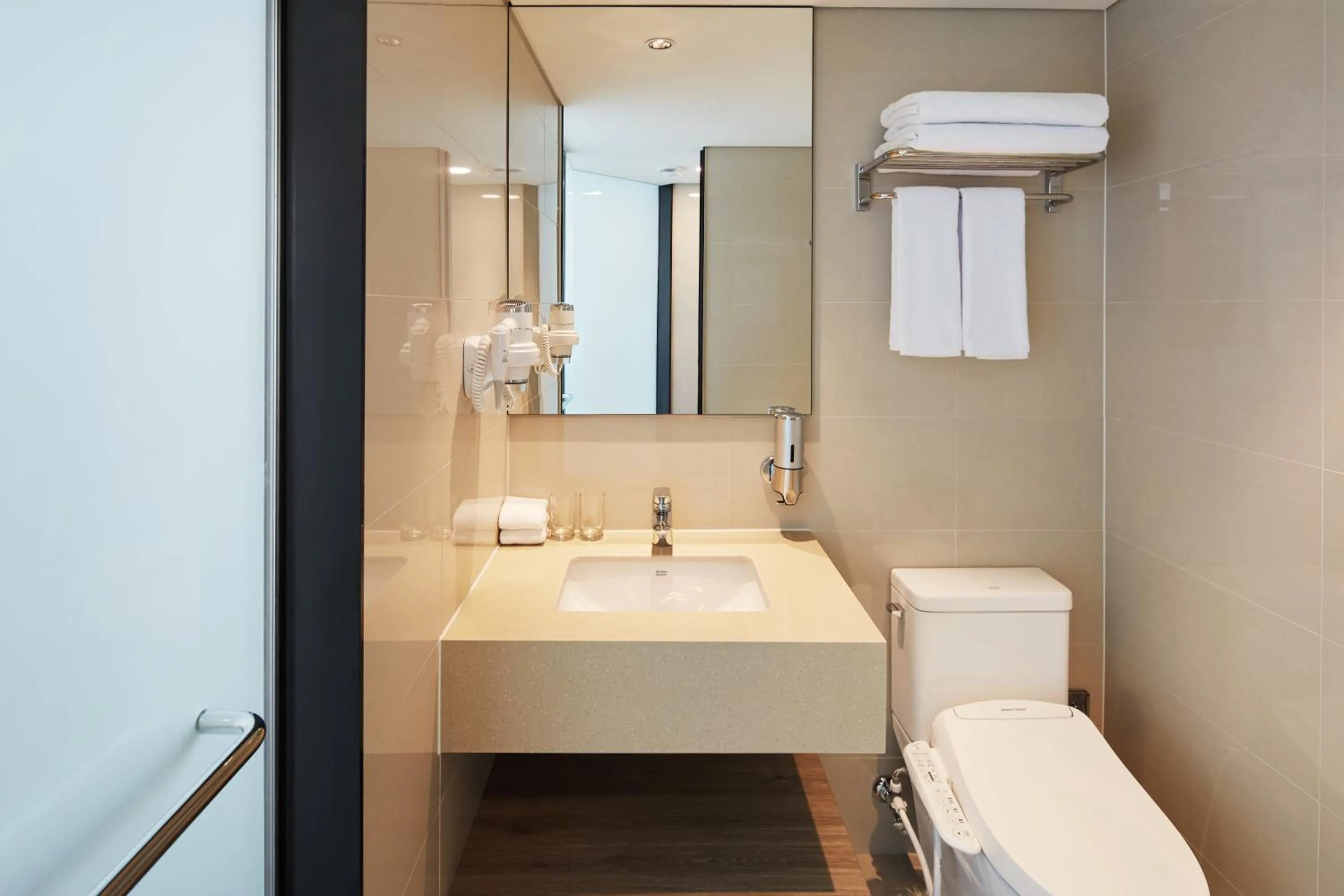 Bathroom in Holiday Inn Express Seoul Hongdae by IHG