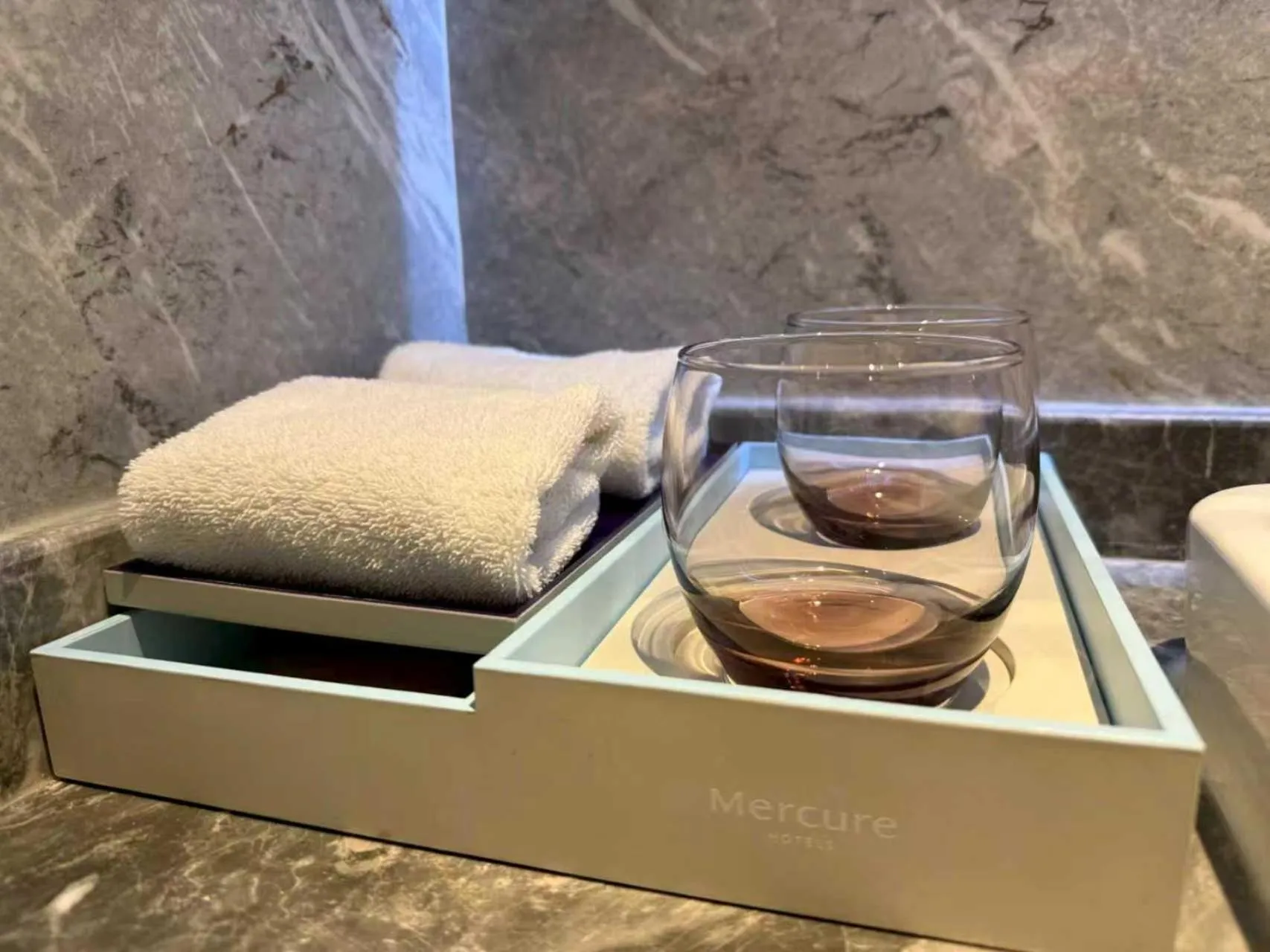 towels in Mercure Shanghai Jiuting