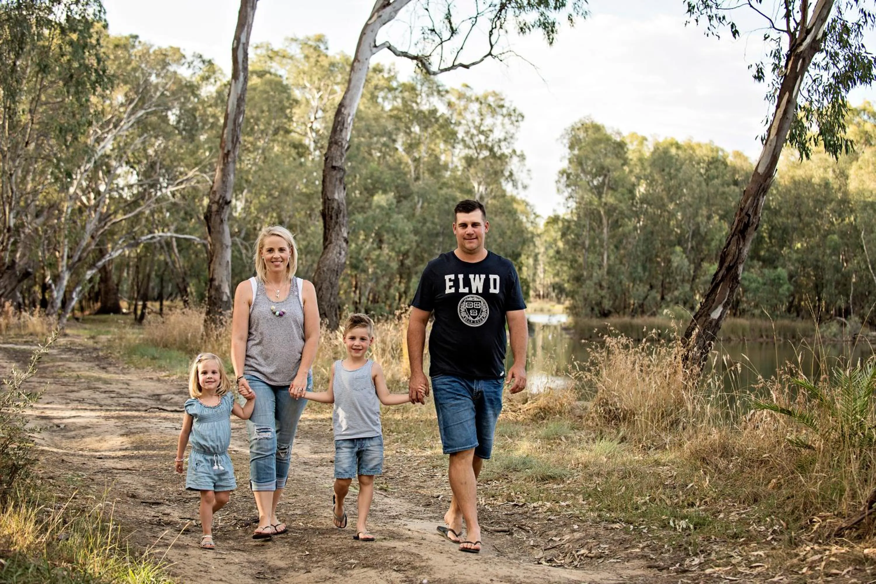 Natural landscape in Rivergum Holiday Park