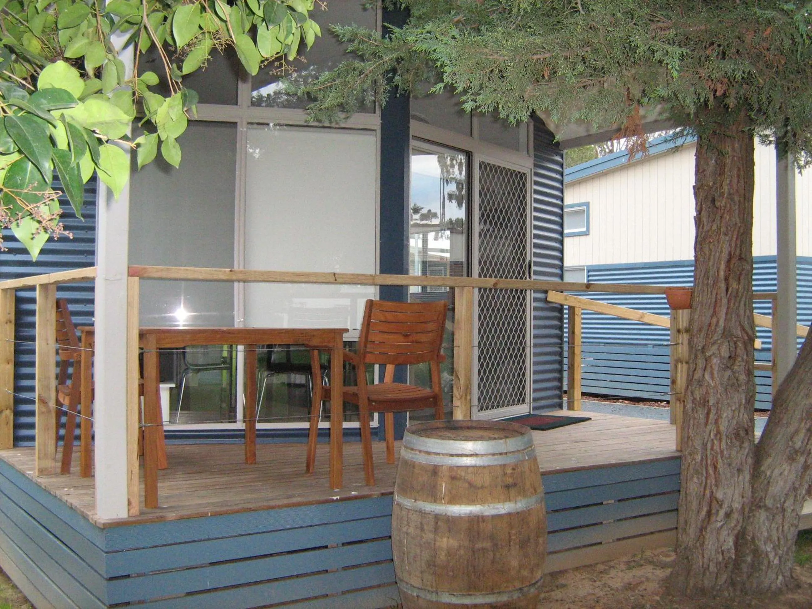 Balcony/Terrace in Rivergum Holiday Park