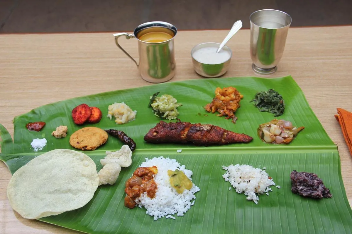 Food in ChidambaraVilas, Chettinad - A Luxury Heritage Resort Hotel, Karaikudi