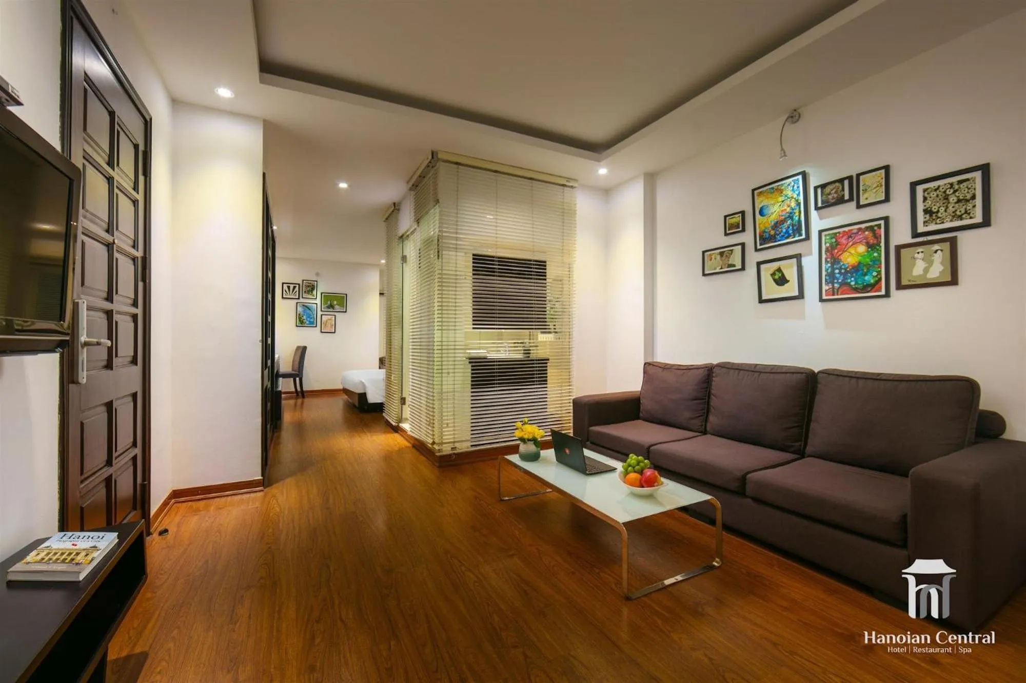 Living room in Hanoian Central Hotel & Spa