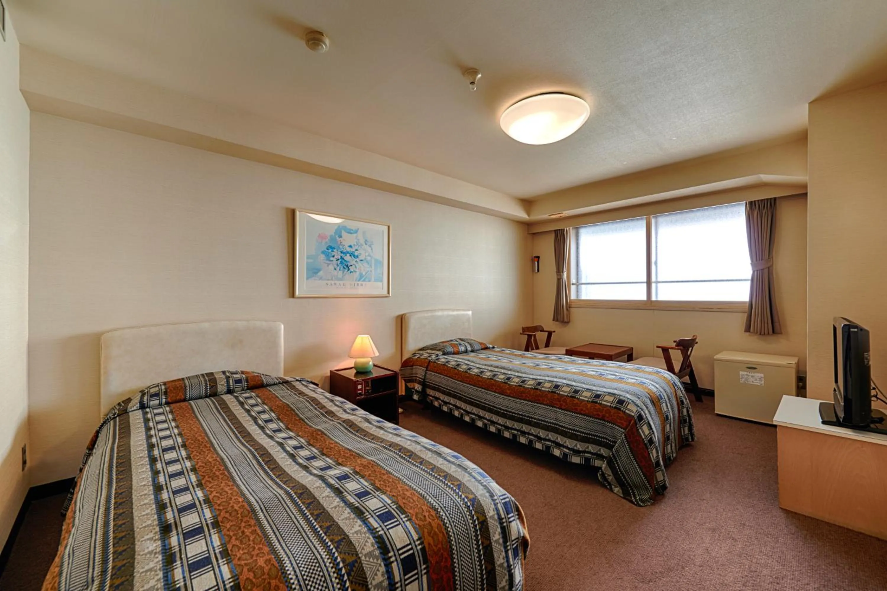 Photo of the whole room, Bed in Yunohama Hotel